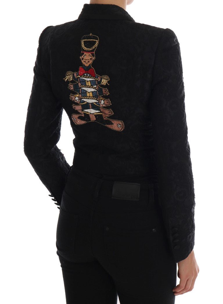 Dolce & Gabbana Enchanted Floral Crystal Blazer Jacket - Sandy Store ByNet