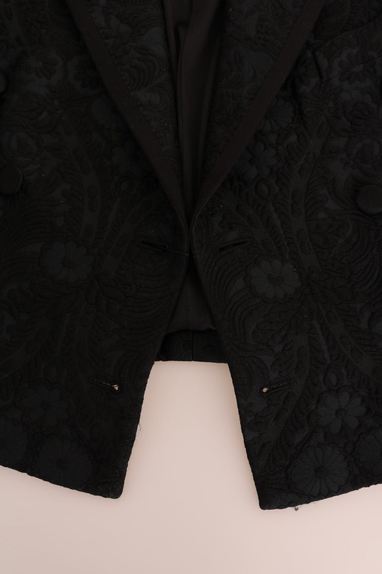 Dolce & Gabbana Enchanted Floral Crystal Blazer Jacket - Sandy Store ByNet