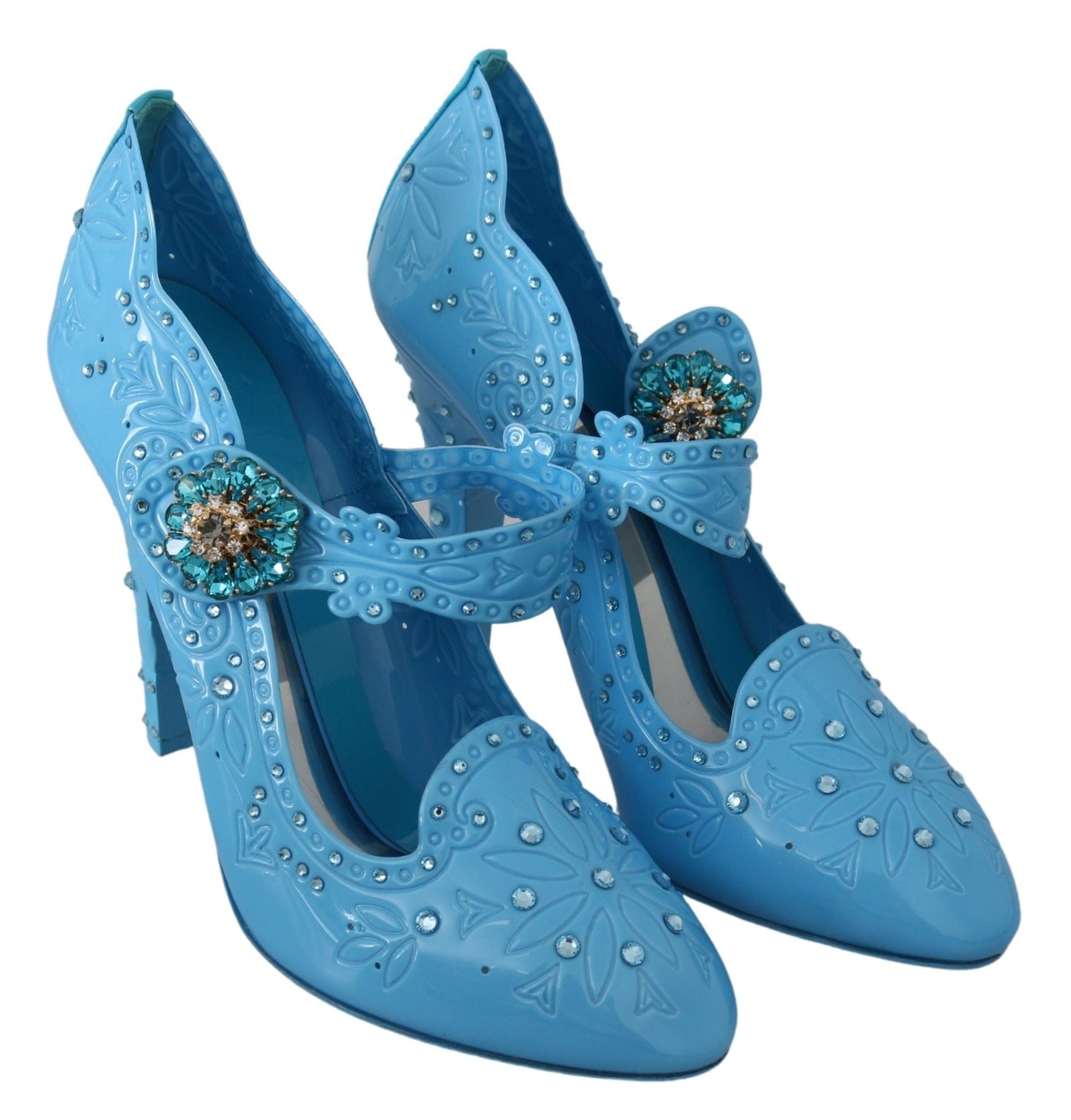 Dolce & Gabbana Enchanting Crystal Cinderella Pumps - Sandy Store ByNet
