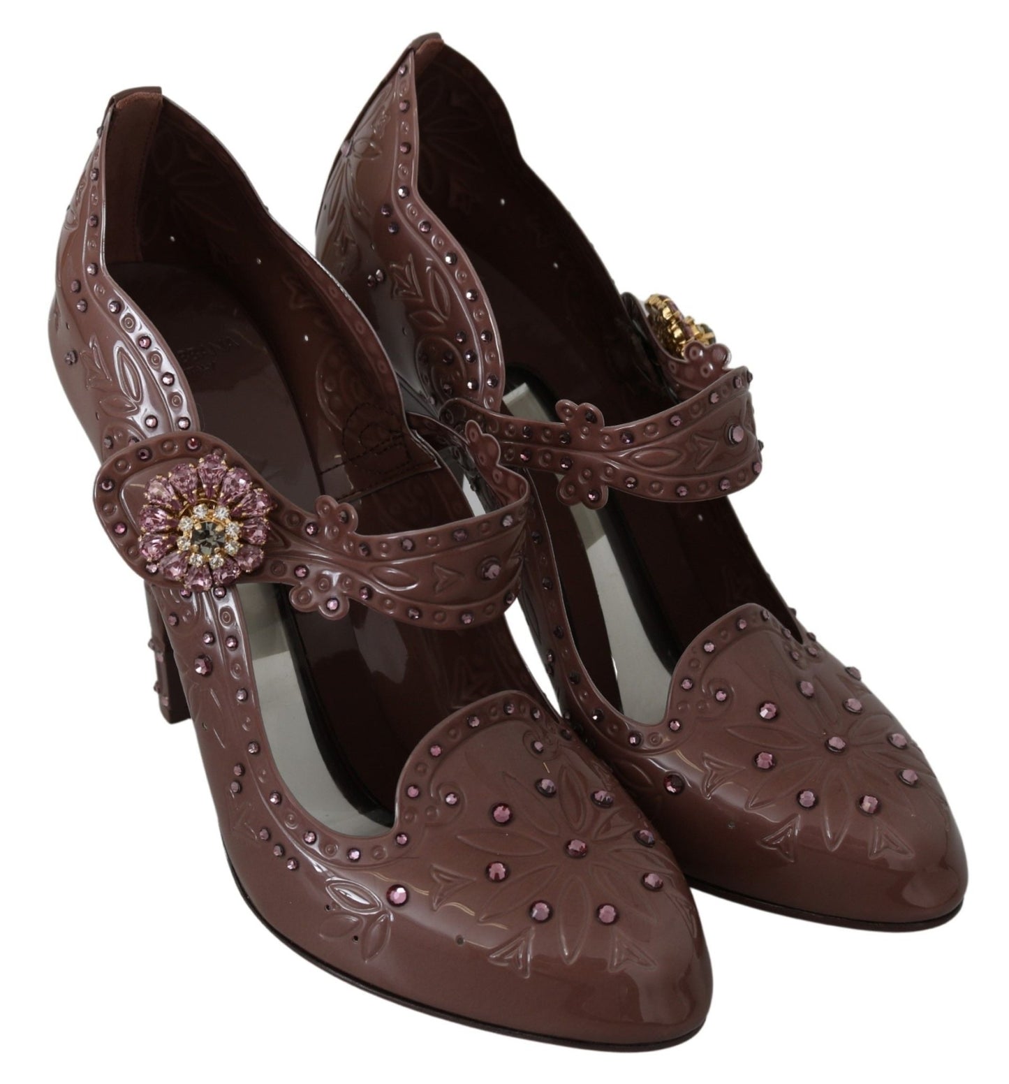 Dolce & Gabbana Enchanting Crystal Cinderella Pumps - Sandy Store ByNet