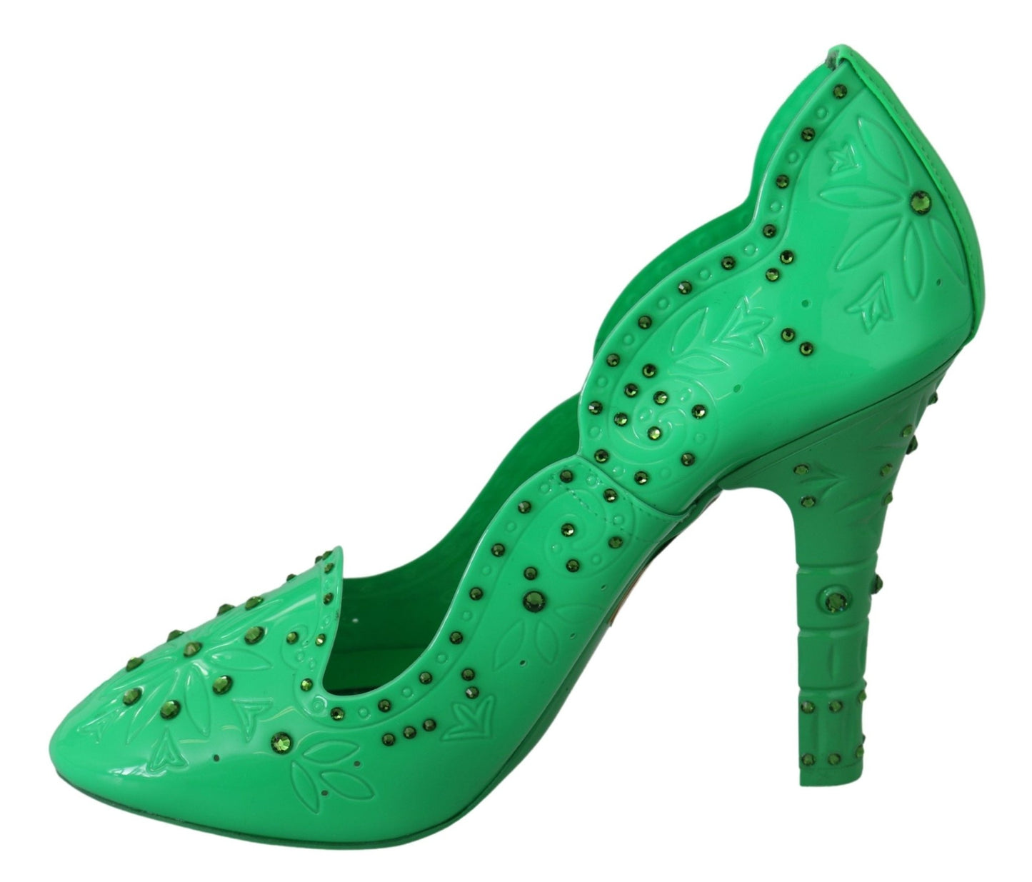 Dolce & Gabbana Enchanting Crystal Cinderella Pumps - Sandy Store ByNet