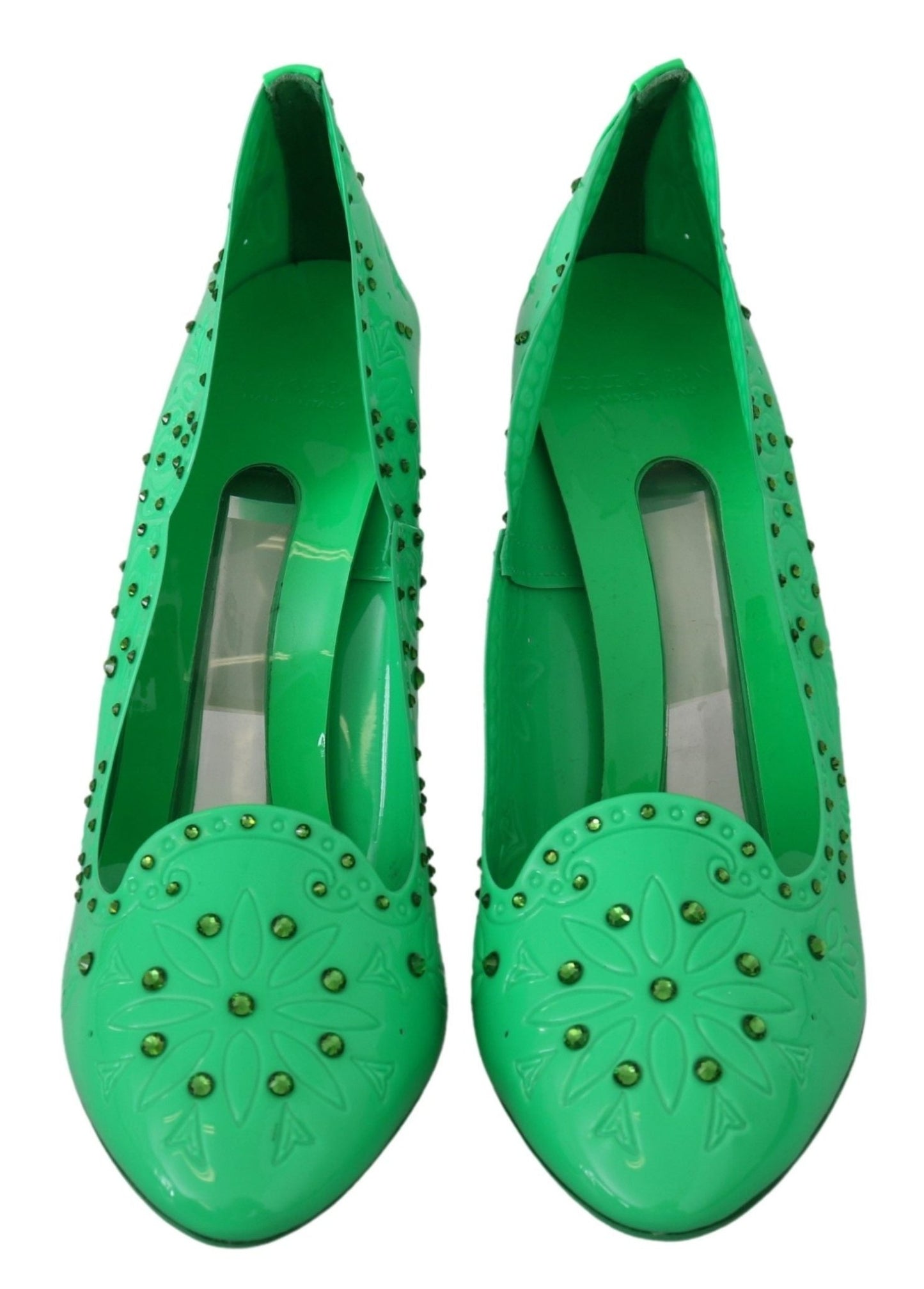 Dolce & Gabbana Enchanting Crystal Cinderella Pumps - Sandy Store ByNet