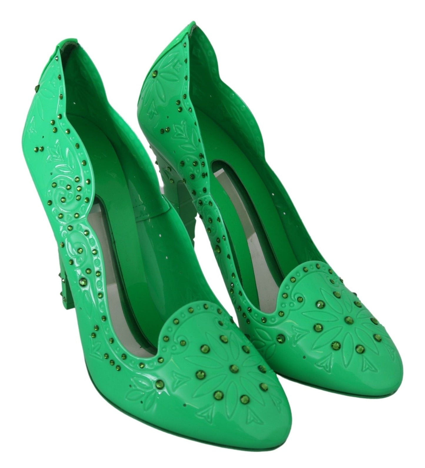 Dolce & Gabbana Enchanting Crystal Cinderella Pumps - Sandy Store ByNet