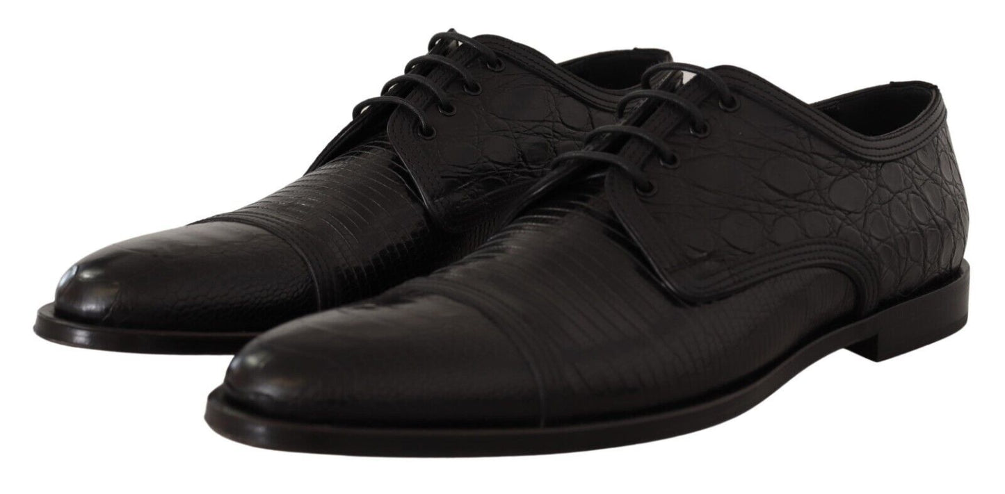 Dolce & Gabbana Exotic Leather Formal Lace - Up Shoes - Sandy Store ByNet