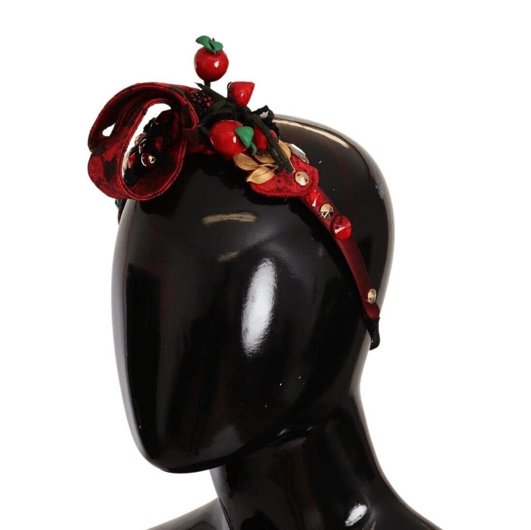 Dolce & Gabbana Exquisite Berry Crystal Embellished Diadem - Sandy Store ByNet