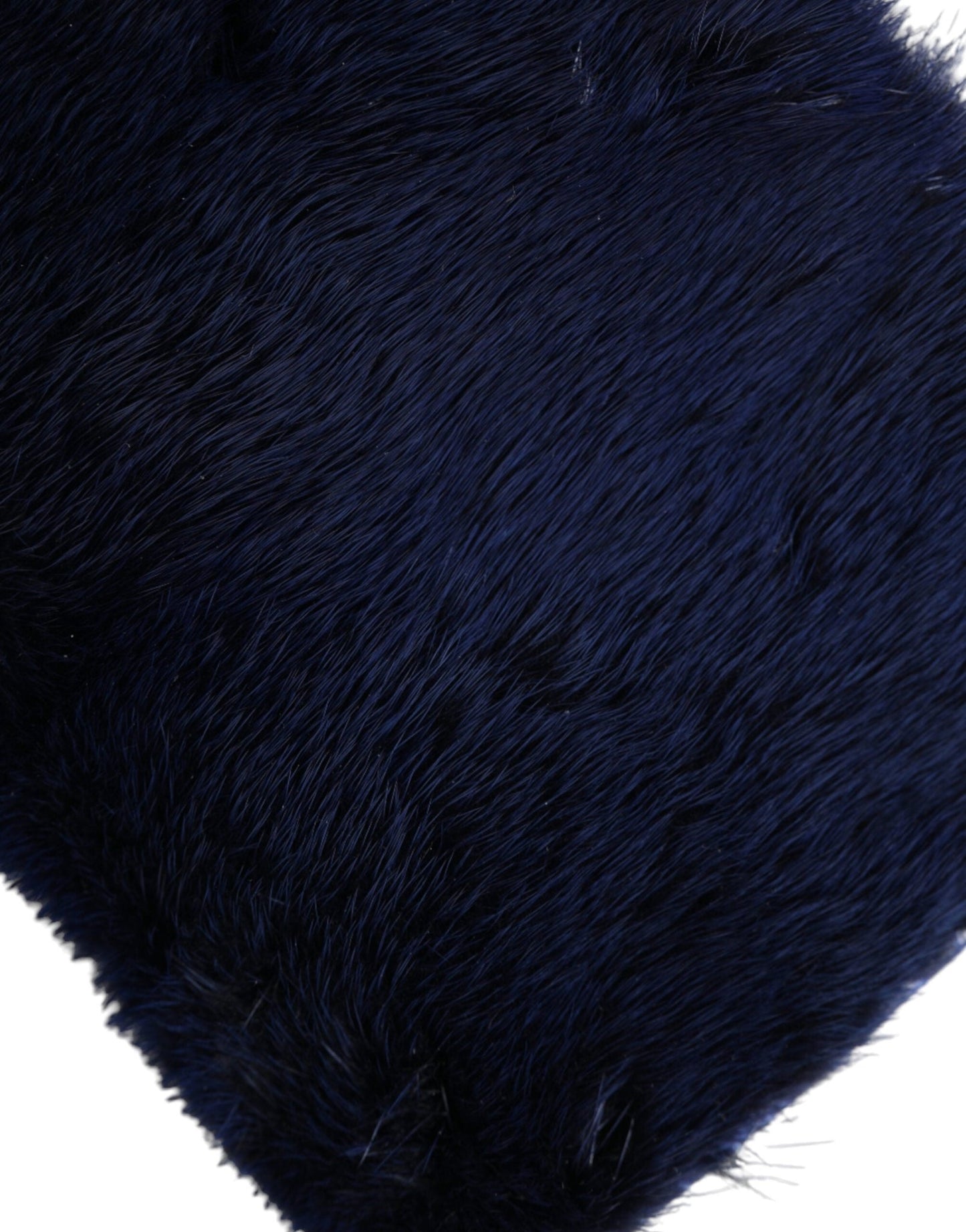 Dolce & Gabbana Exquisite Blue Mink Fur Shoulder Bag - Sandy Store ByNet