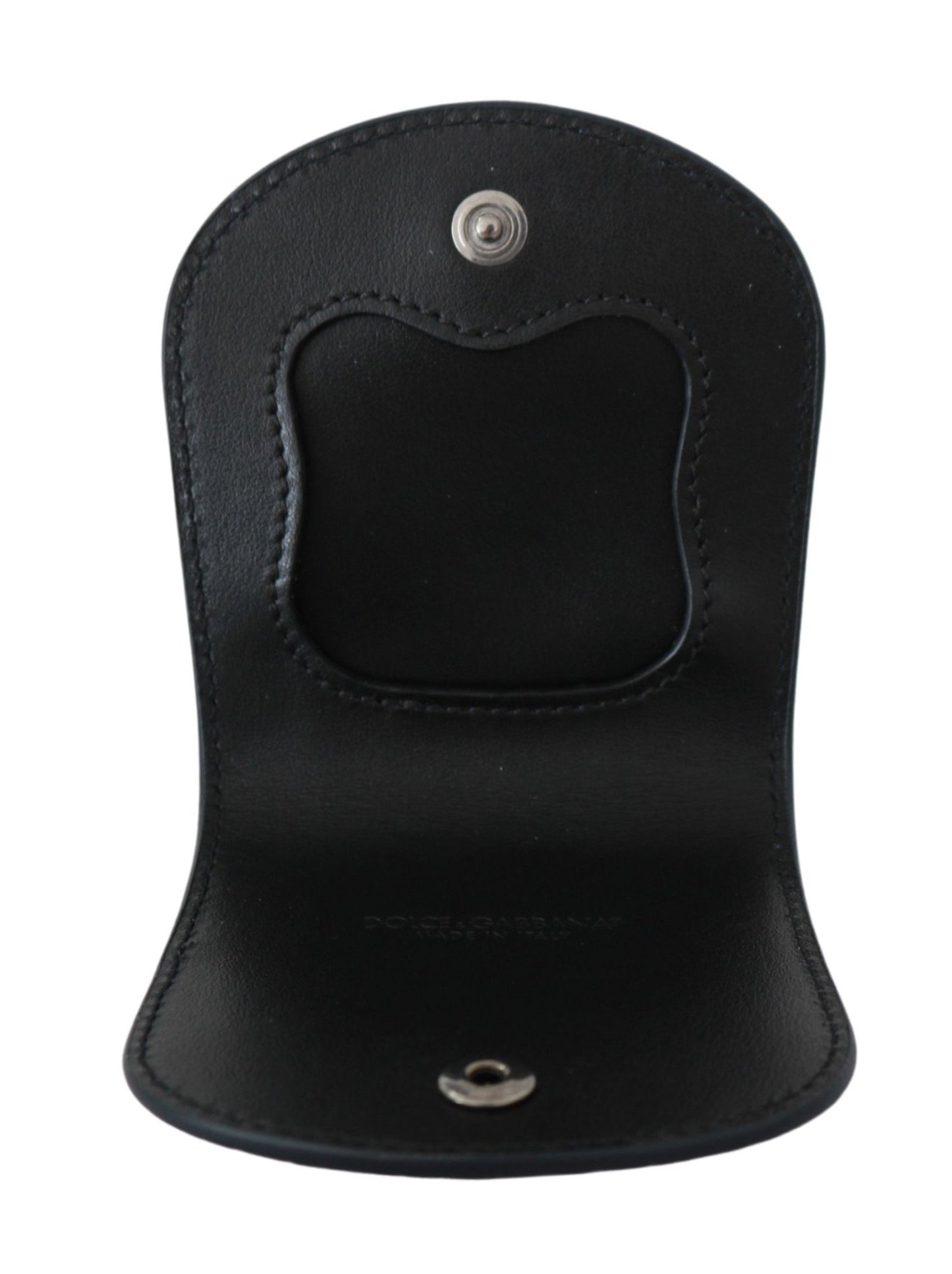 Dolce & Gabbana Exquisite Dark Blue Coin Case Wallet - Sandy Store ByNet
