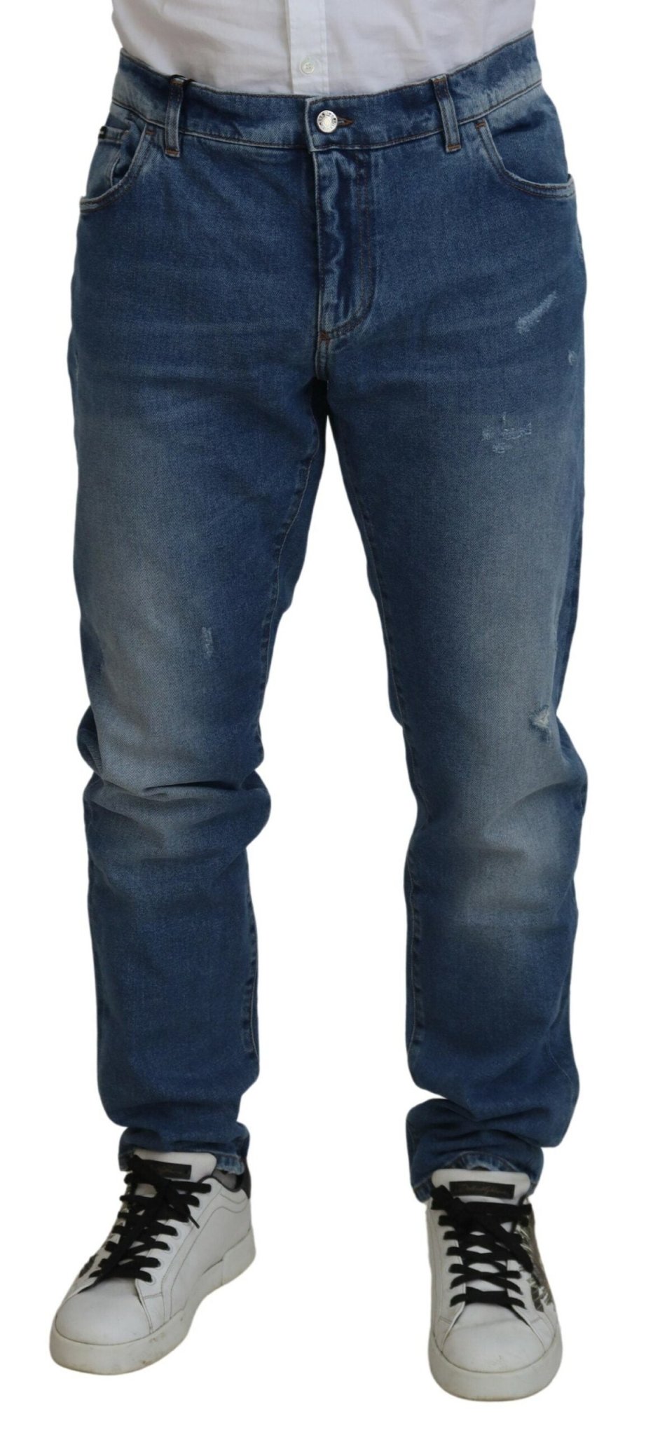Dolce & Gabbana Exquisite Italian Skinny Denim Jeans – IT60 | 3XL par Dolce & Gabbana | Disponible sur Sandy Store ByNet