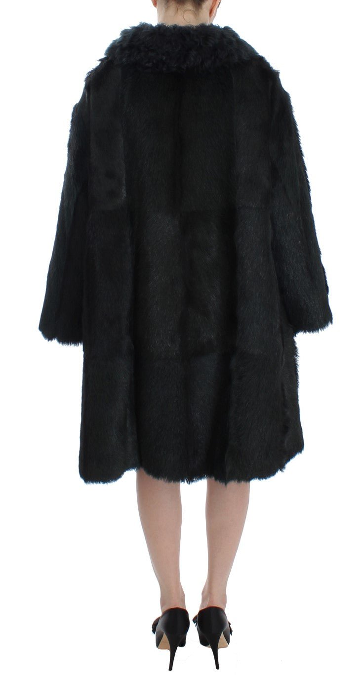 Dolce & Gabbana Exquisite Shearling Coat Jacket - Sandy Store ByNet