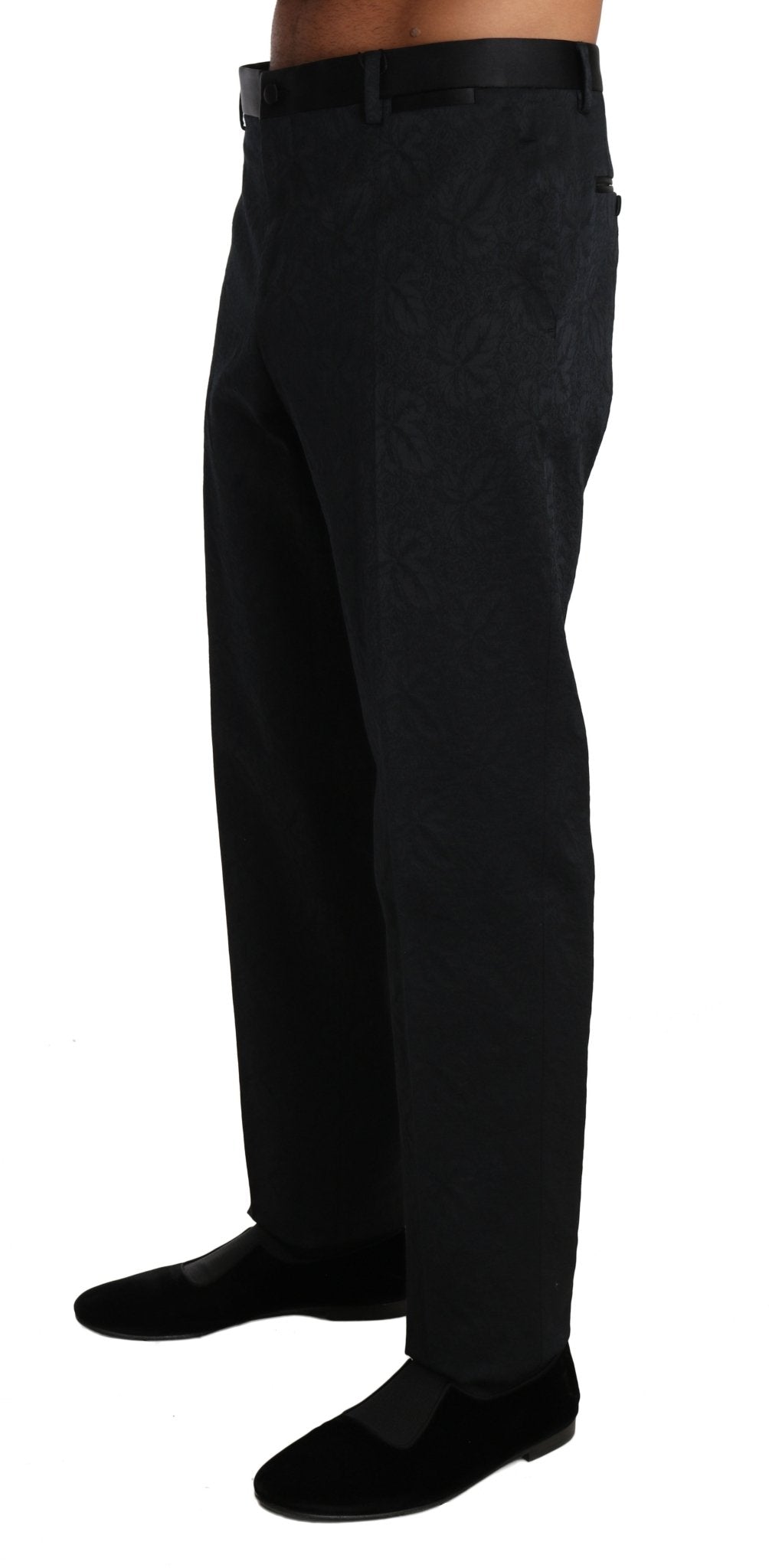 Dolce & Gabbana Floral Brocade Formal Trousers - Sandy Store ByNet