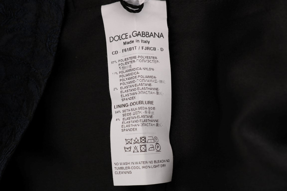 Dolce & Gabbana Floral Brocade Mini Flare Dress - Sandy Store ByNet