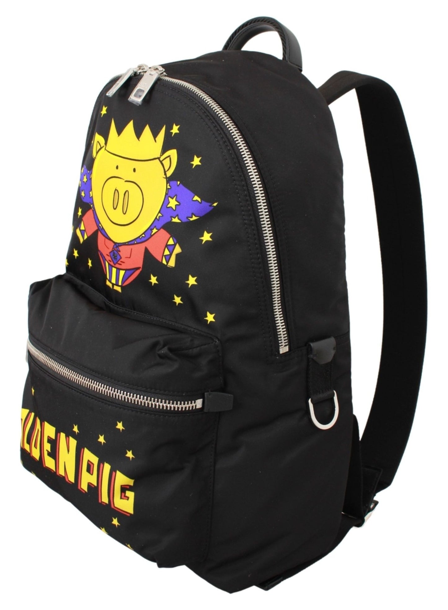 Dolce & Gabbana Golden Pig Motif Luxe Backpack - Sandy Store ByNet