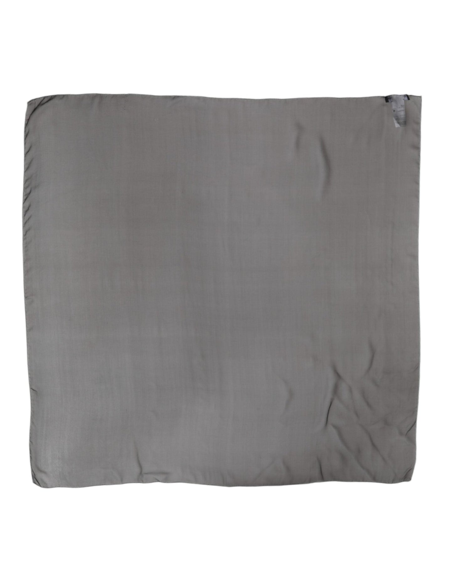 Dolce & Gabbana Gray Black Silk Square Women Foulard Scarf – par Dolce & Gabbana | Disponible sur Sandy Store ByNet