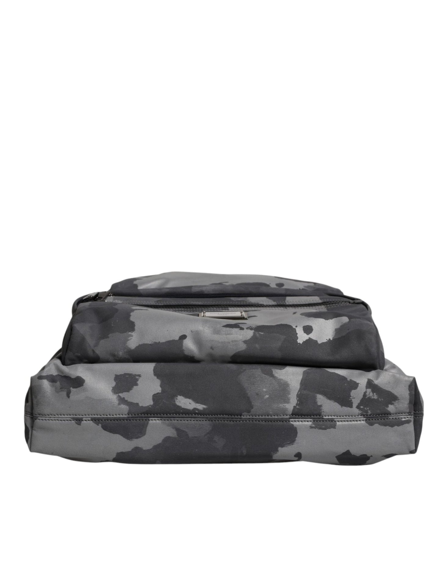 Dolce & Gabbana Gray Camo Cotton Multiple Compartments Tote Bag - Sandy Store ByNet