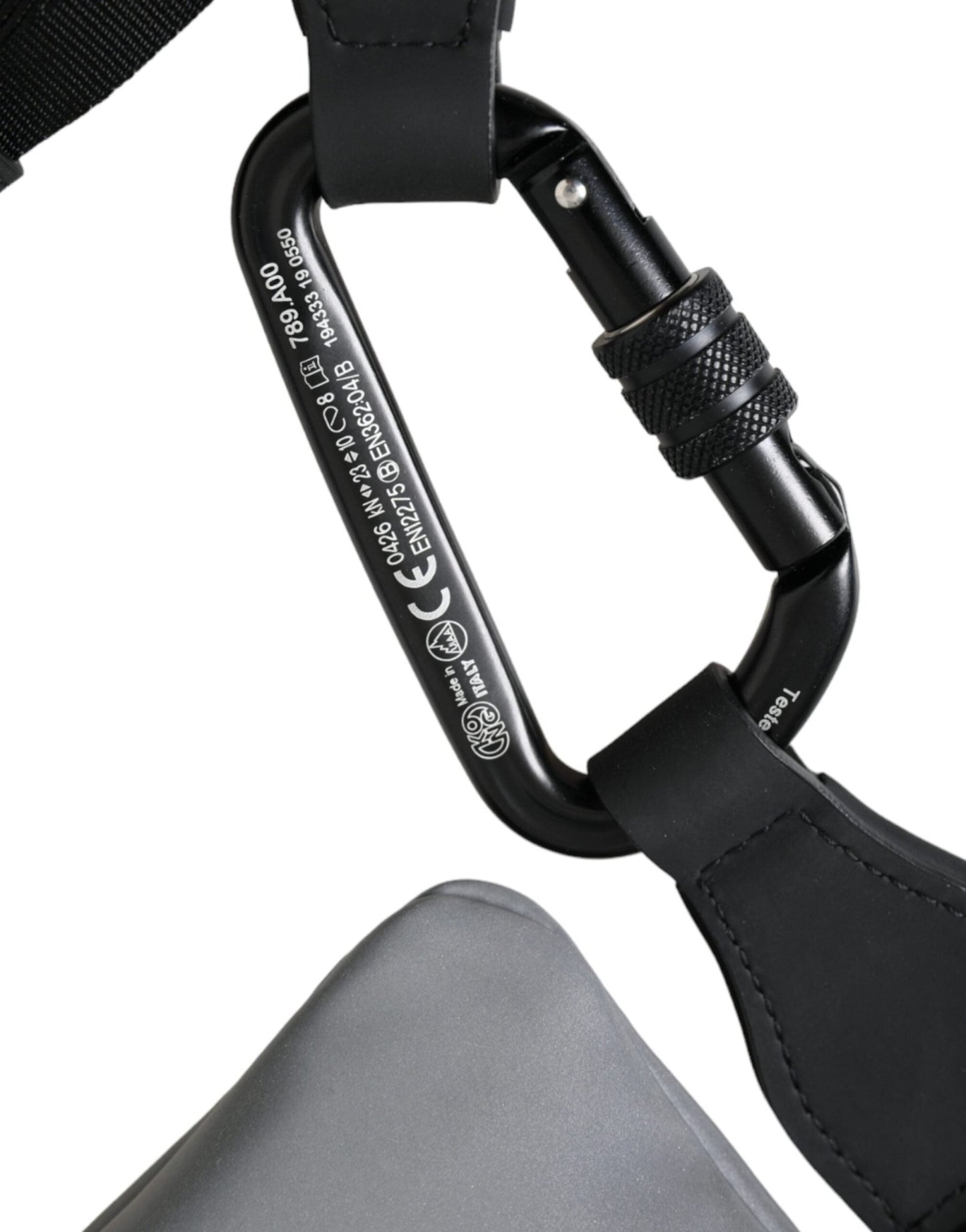 Dolce & Gabbana Gray Neoprene Logo Zip Waist Fanny Pack Belt Pouch Bag - Sandy Store ByNet