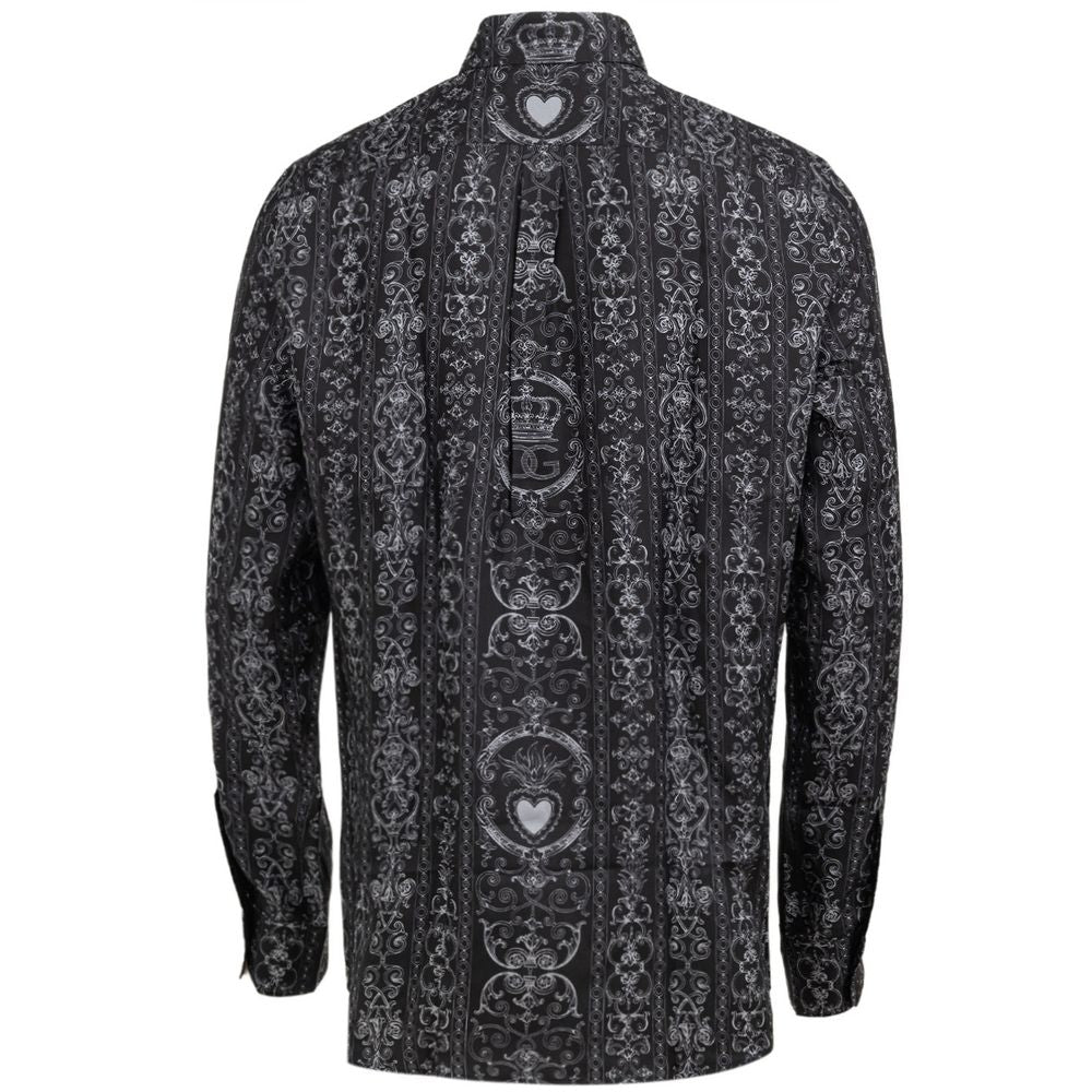 Dolce & Gabbana Gray Silk Shirt - Sandy Store ByNet