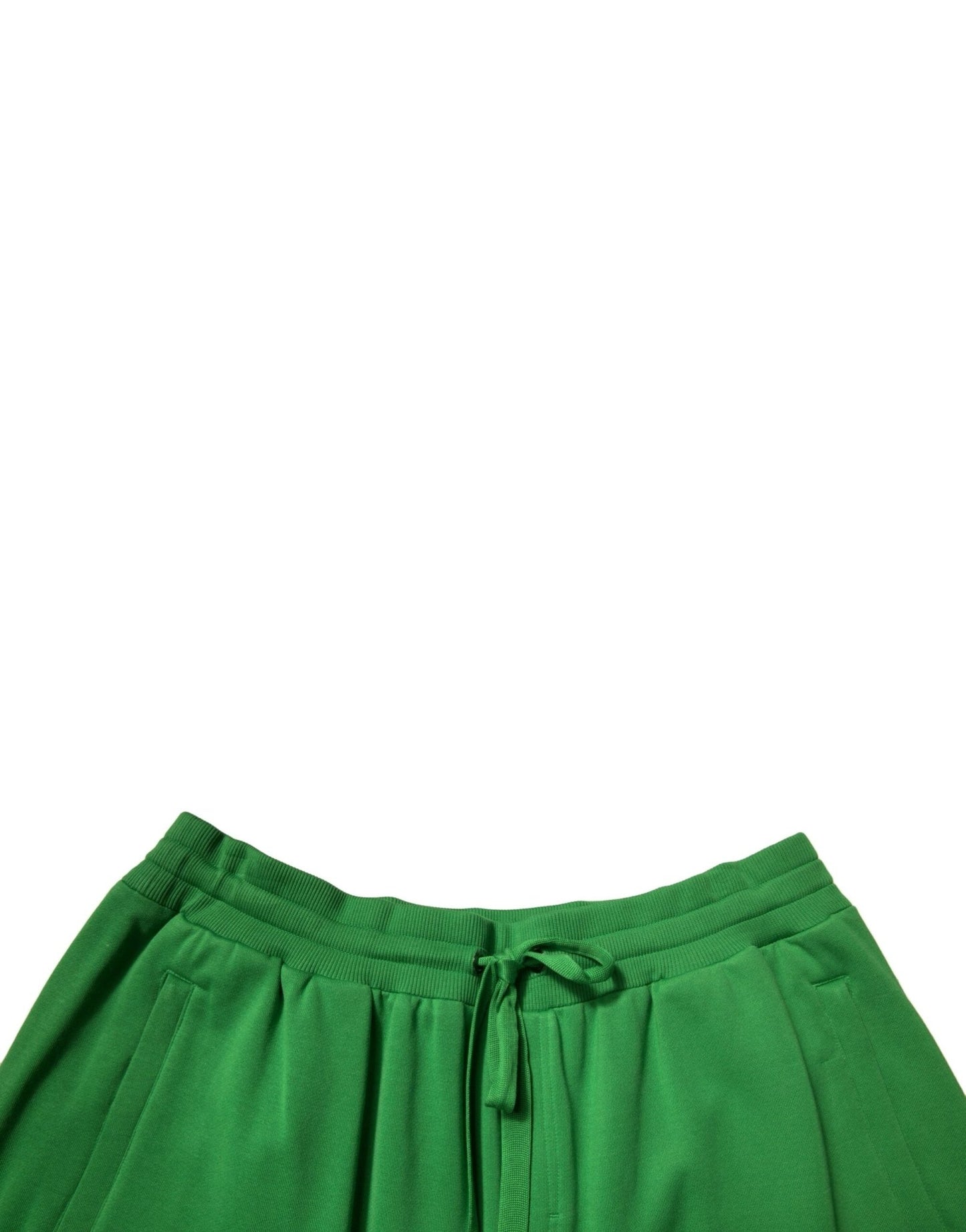 Dolce & Gabbana Green Cotton Blend Men Bermuda Shorts - Sandy Store ByNet
