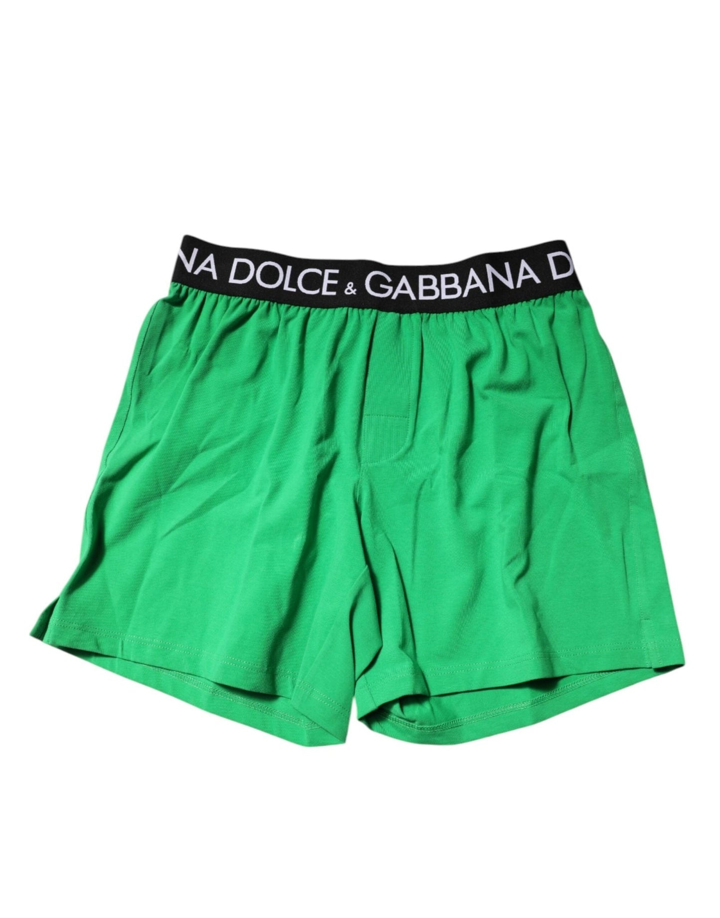 Dolce & Gabbana Green Cotton Regular Boxer Shorts Underwear – IT4 | S par Dolce & Gabbana | Disponible sur Sandy Store ByNet
