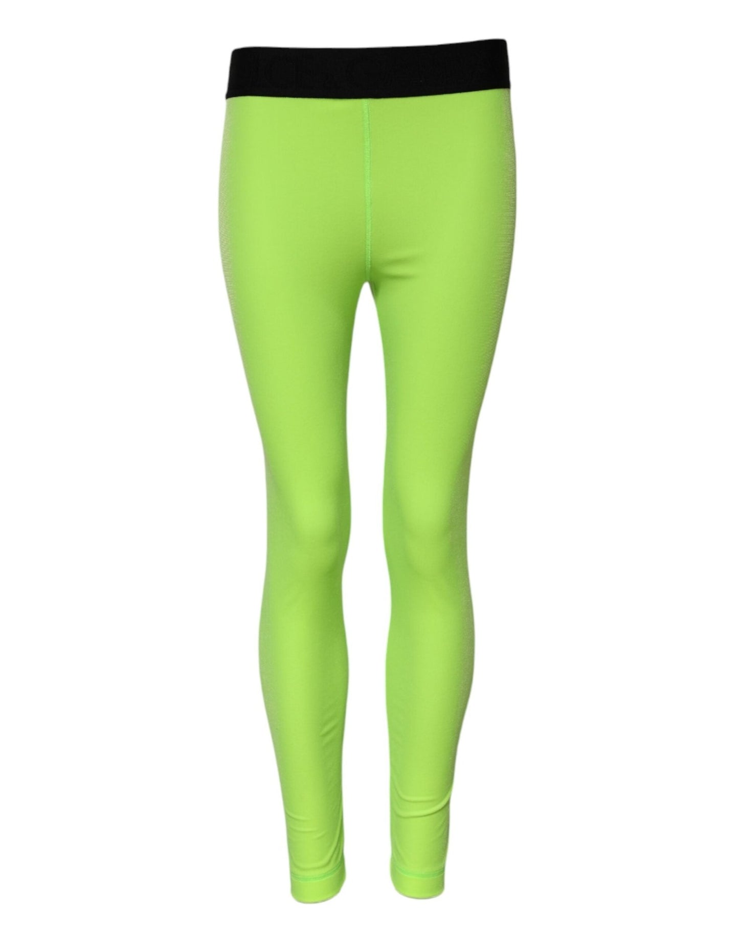Dolce & Gabbana Green Nylon Slim Fit Leggings Pants – IT40|S par Dolce & Gabbana | Disponible sur Sandy Store ByNet