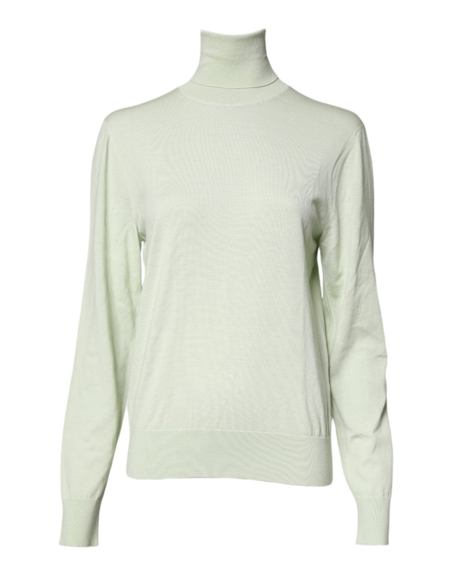 Dolce & Gabbana Light Green Wool Turtleneck Pullover Sweater – IT44 | XS par Dolce & Gabbana | Disponible sur Sandy Store ByNet