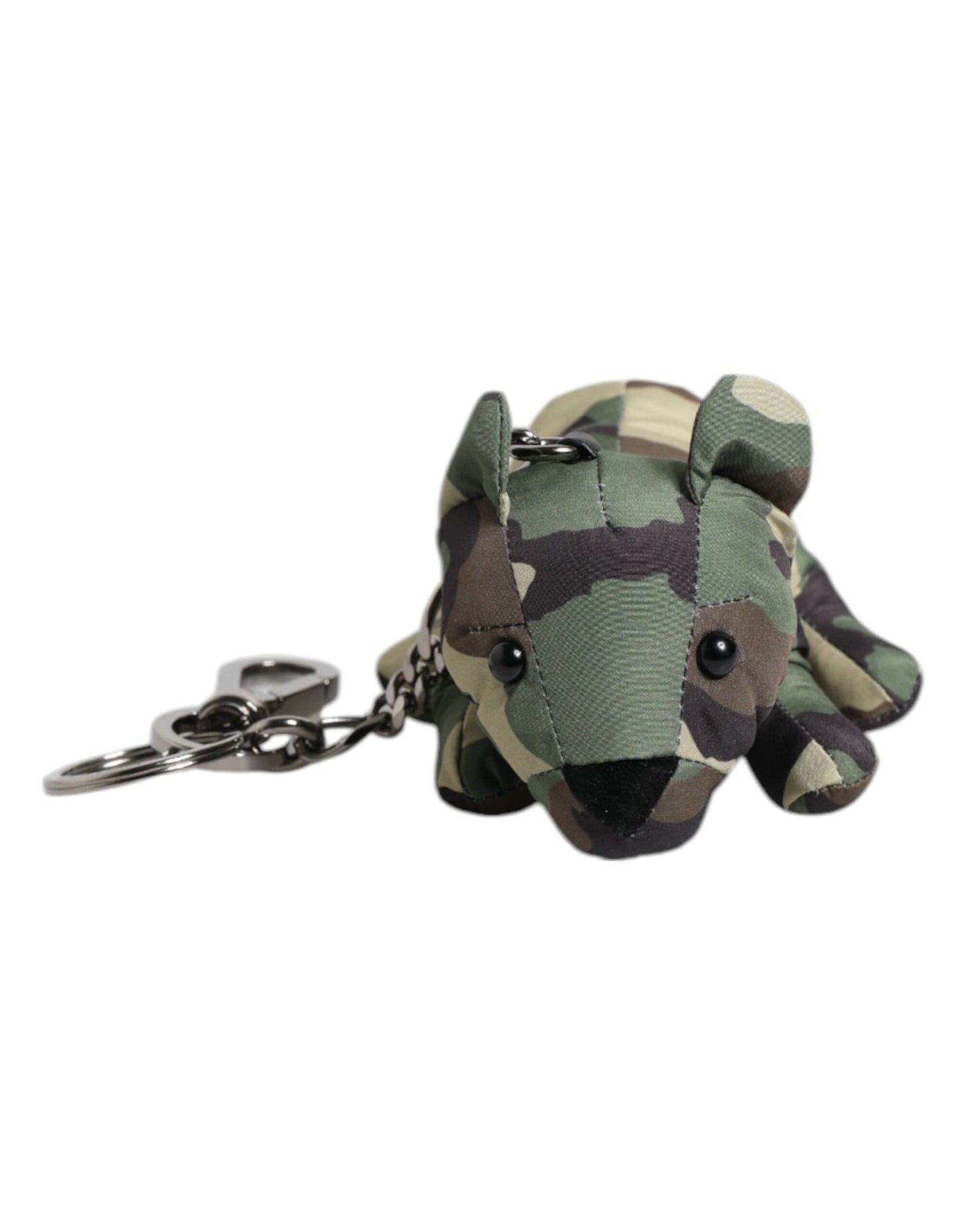 Dolce & Gabbana Multicolor Camouflage Animal Silhouette Keychain Keyring – par Dolce & Gabbana | Disponible sur Sandy Store ByNet