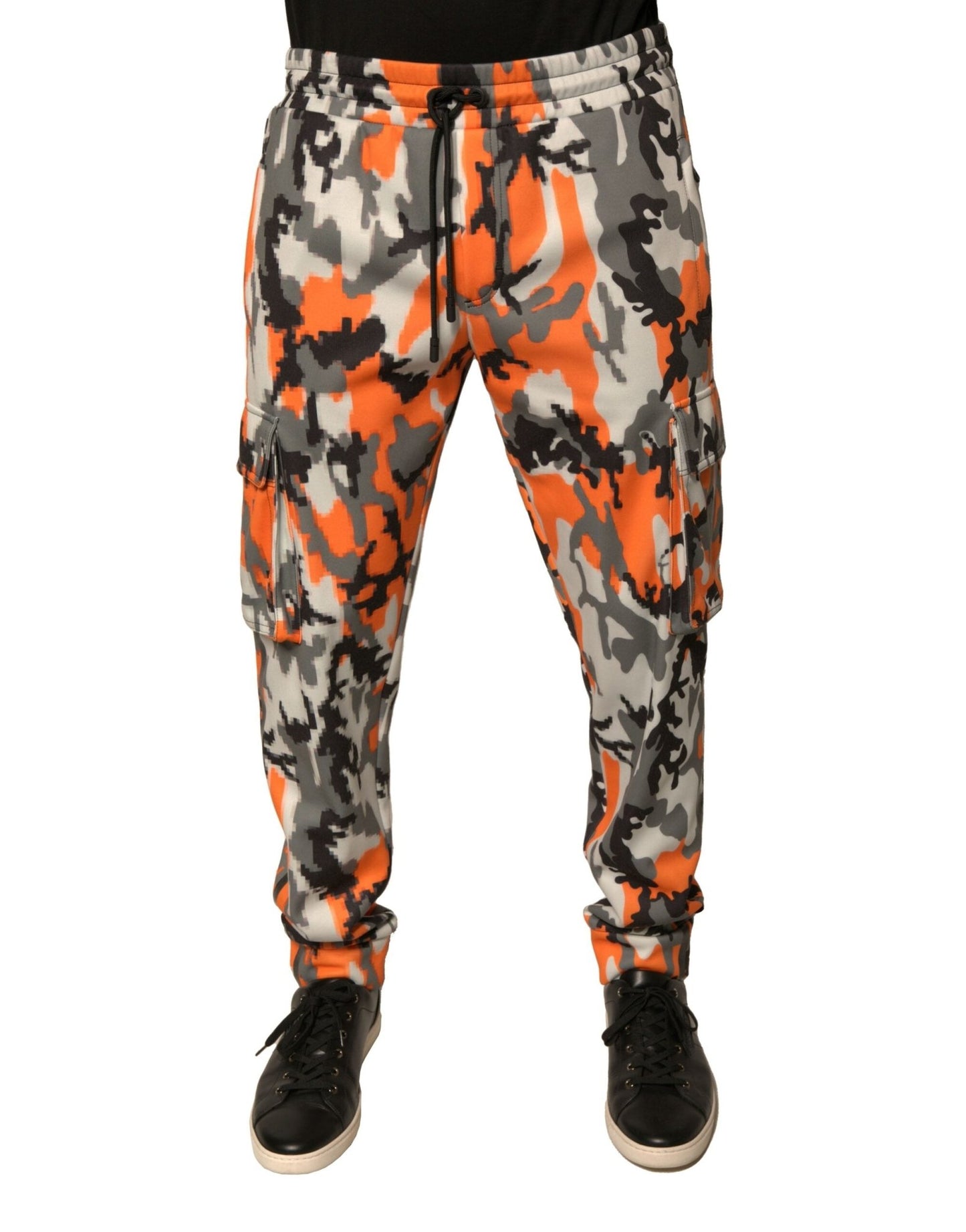 Dolce & Gabbana Multicolor Camouflage Cargo Jogger Pants – IT50 | L par Dolce & Gabbana | Disponible sur Sandy Store ByNet