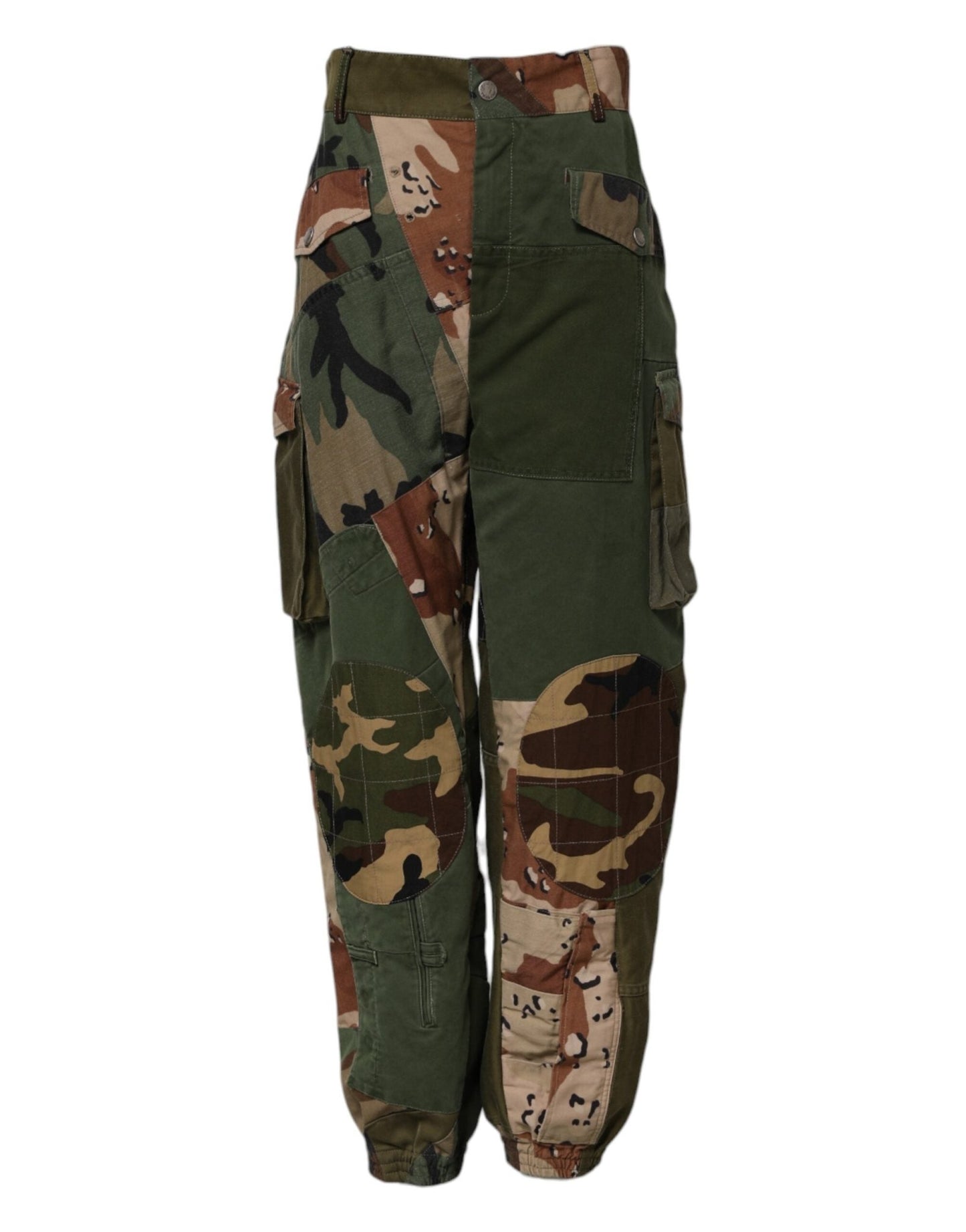 Dolce & Gabbana Multicolor Camouflage Cargo Pants – IT40|S par Dolce & Gabbana | Disponible sur Sandy Store ByNet