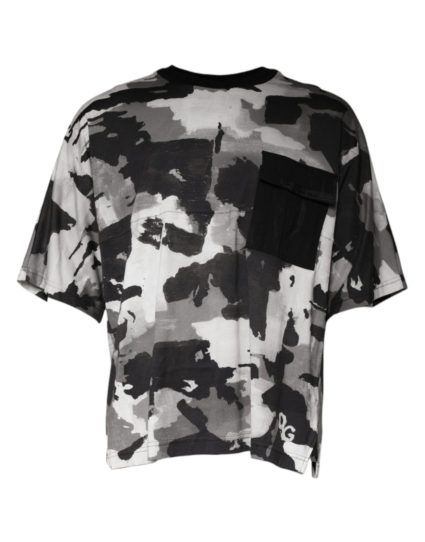 Dolce & Gabbana Multicolor Camouflage Cotton Crewneck T-shirt – IT50 | L par Dolce & Gabbana | Disponible sur Sandy Store ByNet
