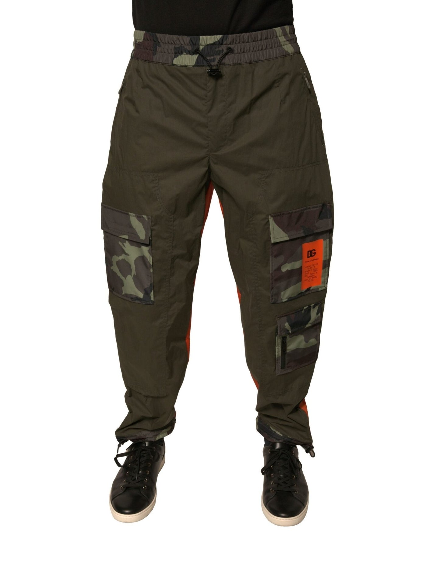 Dolce & Gabbana Multicolor Camouflage Jogger Cargo Pants – IT44 | XS par Dolce & Gabbana | Disponible sur Sandy Store ByNet
