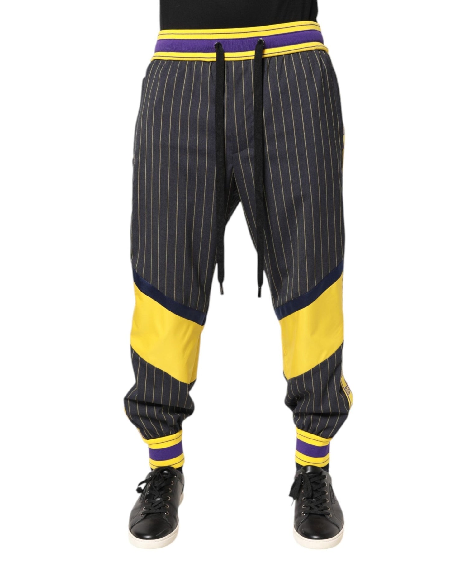 Dolce & Gabbana Multicolor Cotton Men Jogger Pants – IT50 | L par Dolce & Gabbana | Disponible sur Sandy Store ByNet