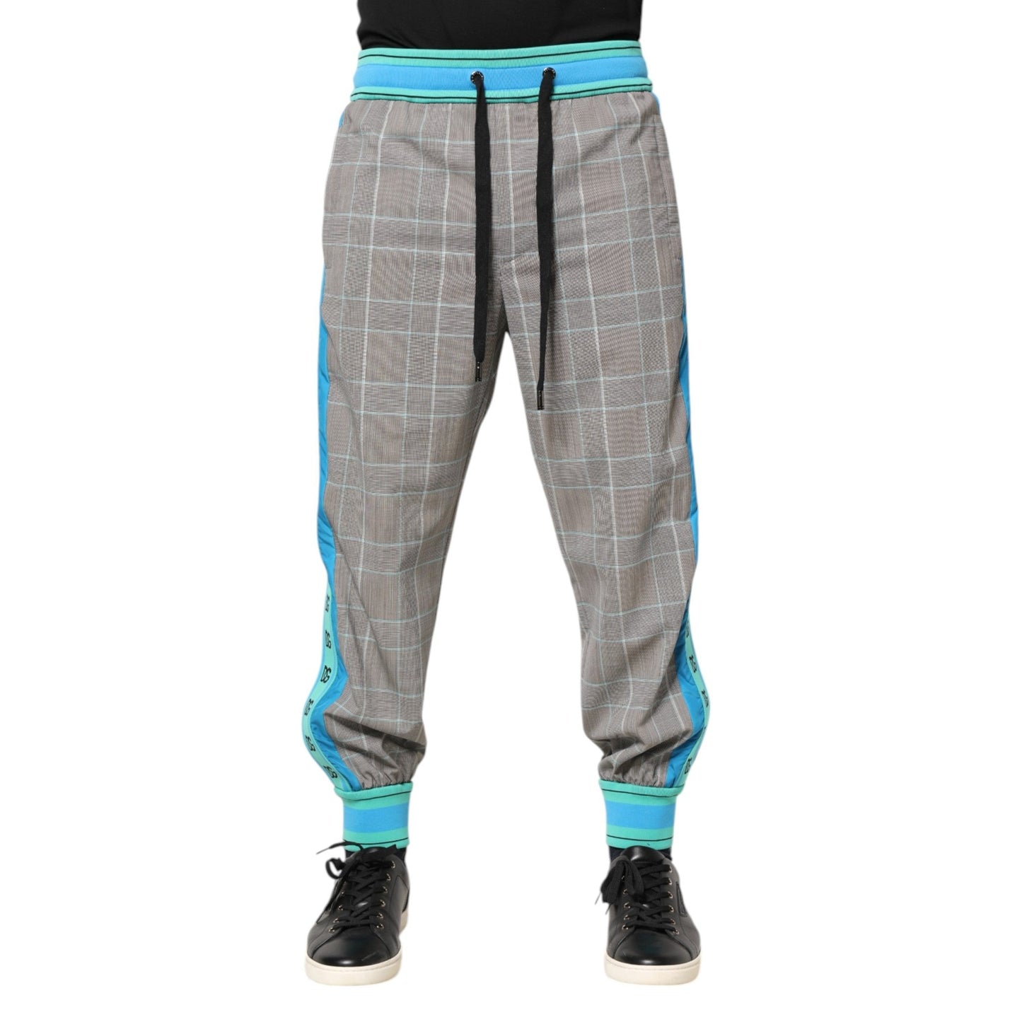 Dolce & Gabbana Multicolor Cotton Men Jogger Sweatpants Pants – IT46 | S par Dolce & Gabbana | Disponible sur Sandy Store ByNet