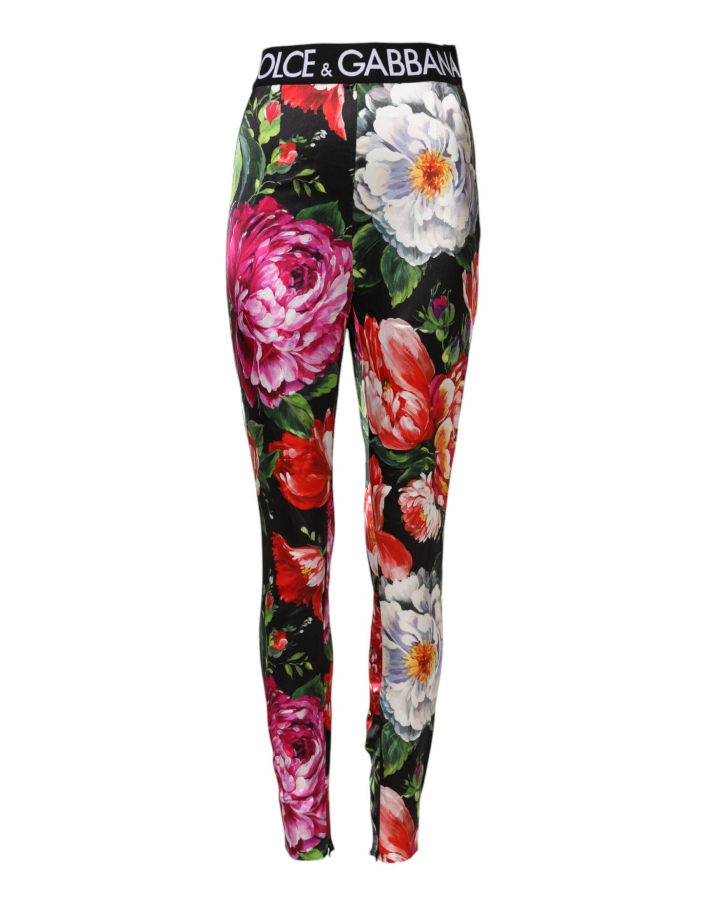 Dolce & Gabbana Multicolor Floral Legging Stretch Waist Pants – IT40|S par Dolce & Gabbana | Disponible sur Sandy Store ByNet