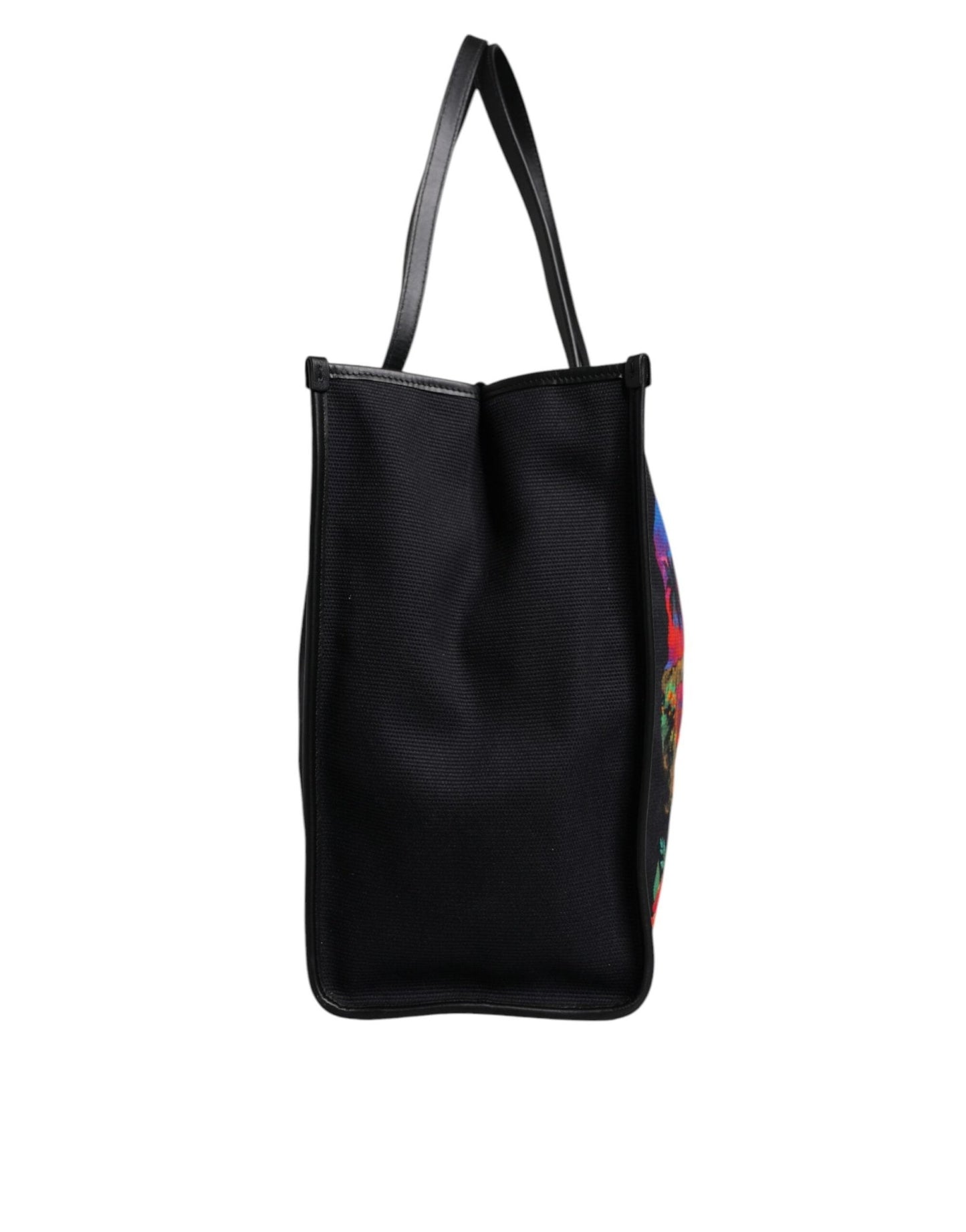 Dolce & Gabbana Multicolor Graphic Printed Top Handle Shopping Tote Bag - Sandy Store ByNet