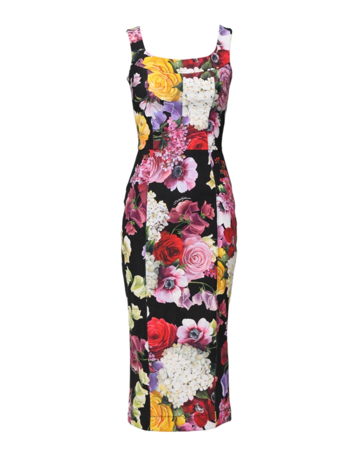 Dolce & Gabbana Multicolor Ortensia Patchwork Sheath Dress – IT38 | XS par Dolce & Gabbana | Disponible sur Sandy Store ByNet