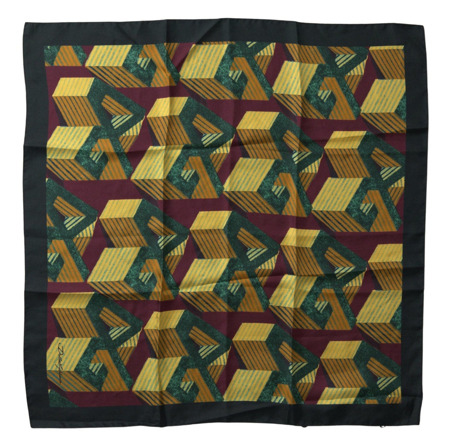 Dolce & Gabbana Multicolor Printed Square Handkerchief Scarf – par Dolce & Gabbana | Disponible sur Sandy Store ByNet