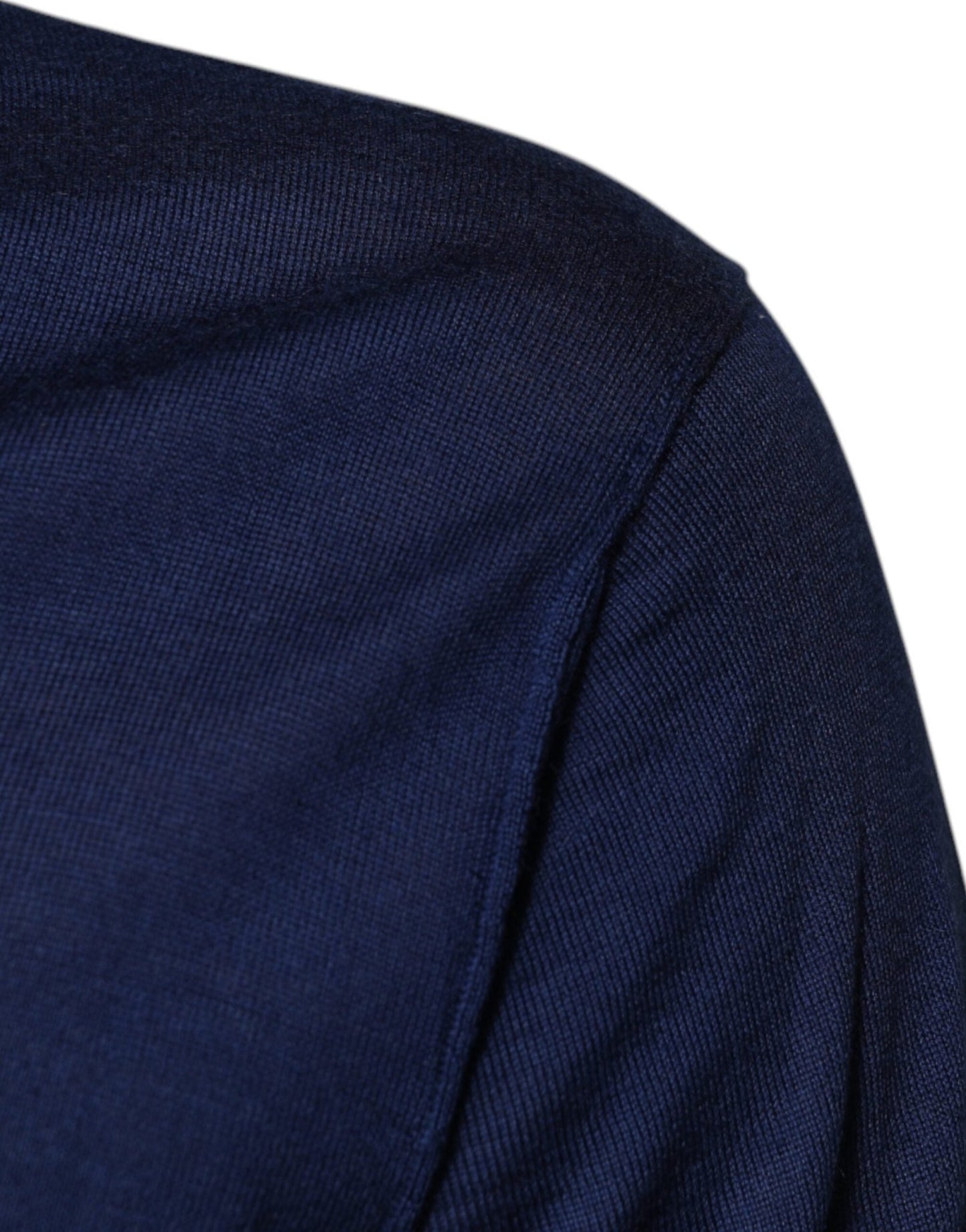 Dolce & Gabbana Navy Blue Cashmere V - neck Pullover Sweater - Sandy Store ByNet