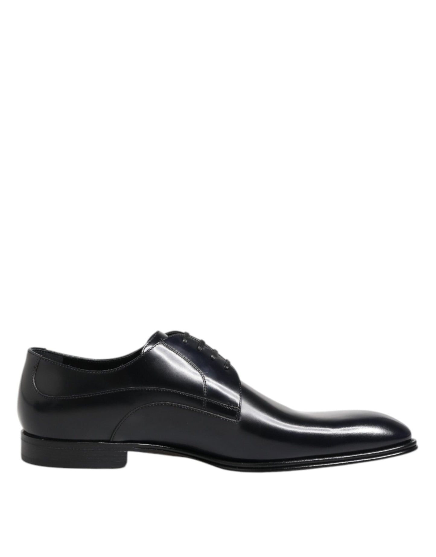 Dolce & Gabbana Navy Blue Leather Lace Up Derby Formal Shoes – EU42/US9 par Dolce & Gabbana | Disponible sur Sandy Store ByNet
