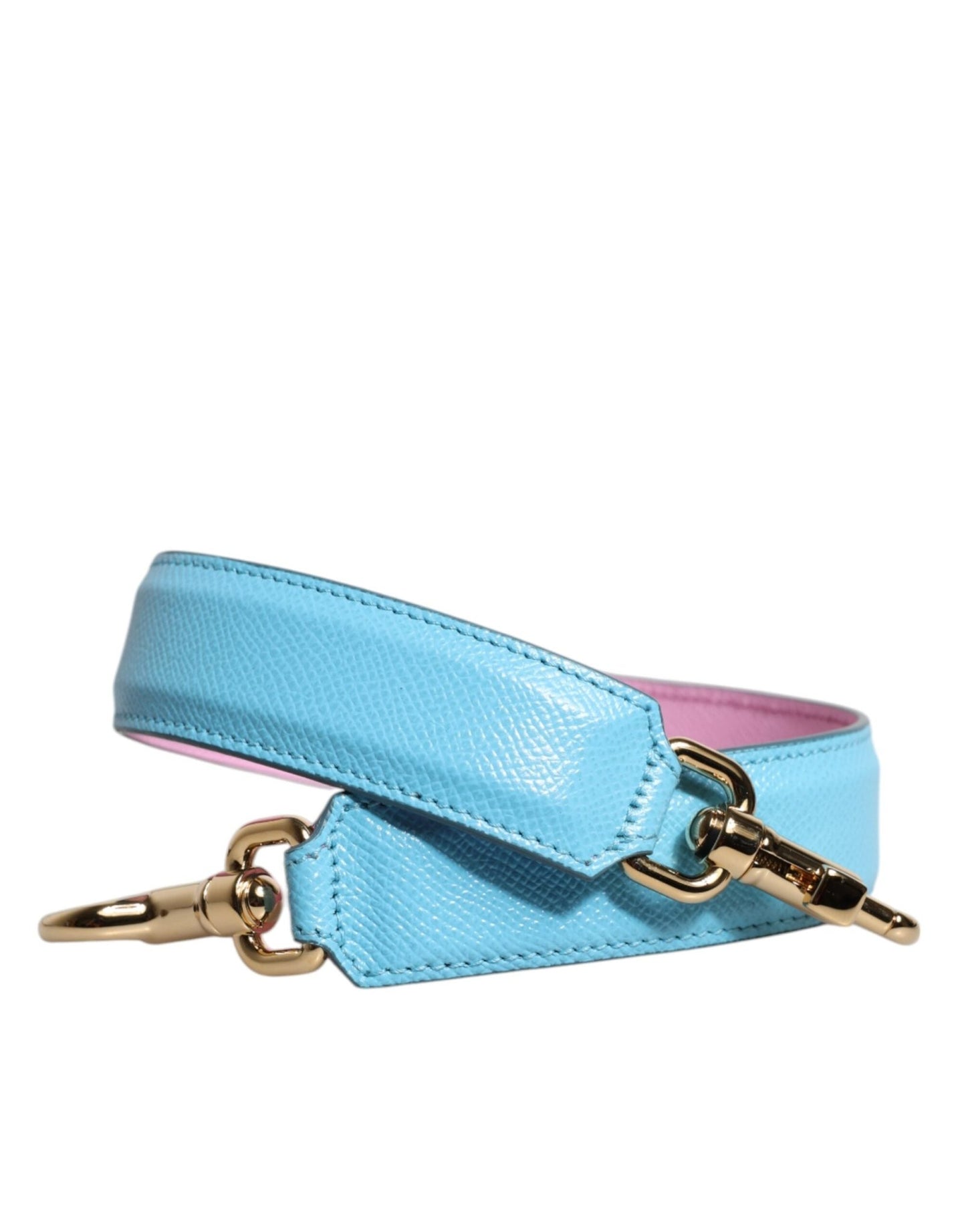 Dolce & Gabbana Pink Blue Leather Handle Bag Shoulder Strap – par Dolce & Gabbana | Disponible sur Sandy Store ByNet