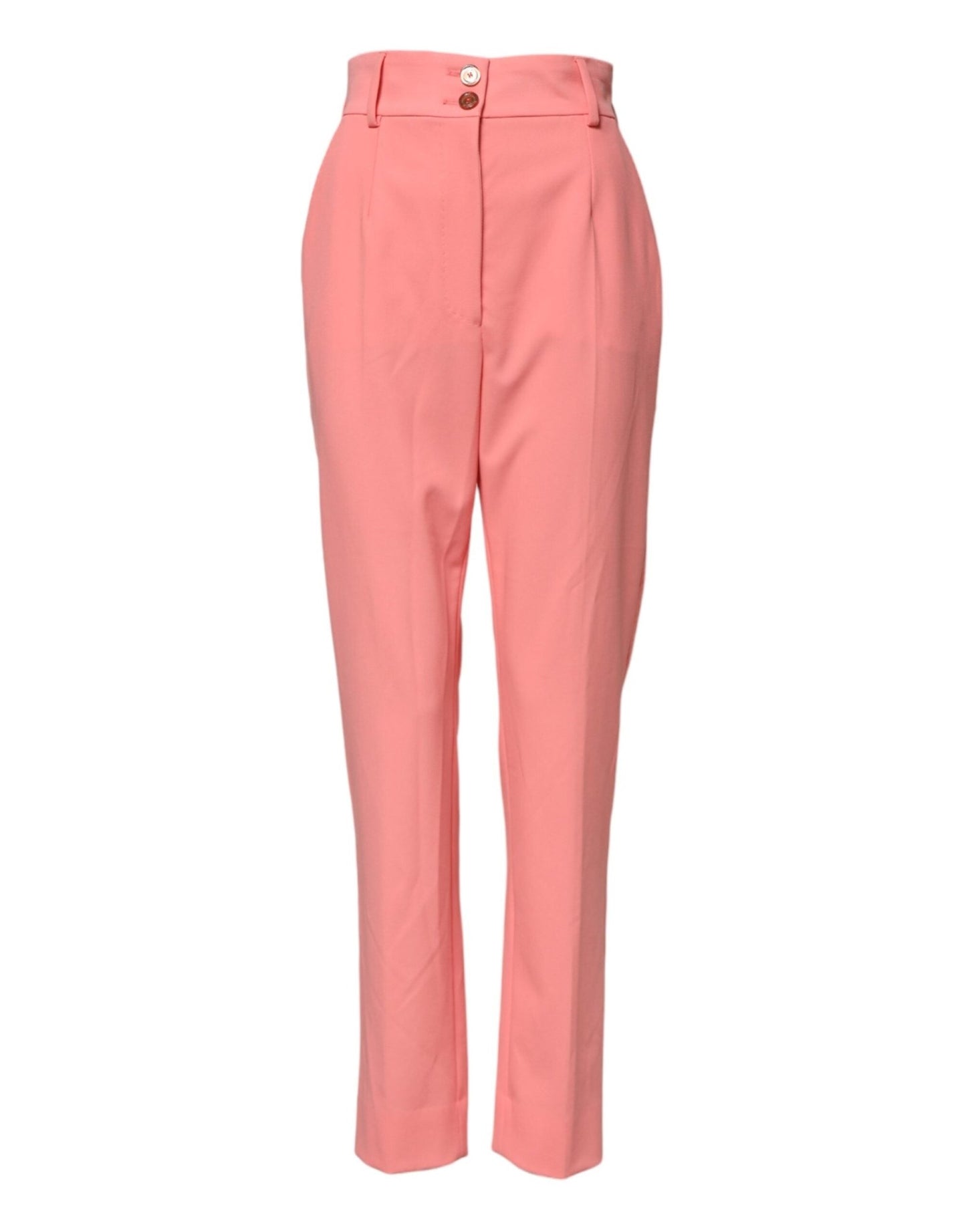 Dolce & Gabbana Pink High Waist Tapered Dress Pants – IT40|S par Dolce & Gabbana | Disponible sur Sandy Store ByNet