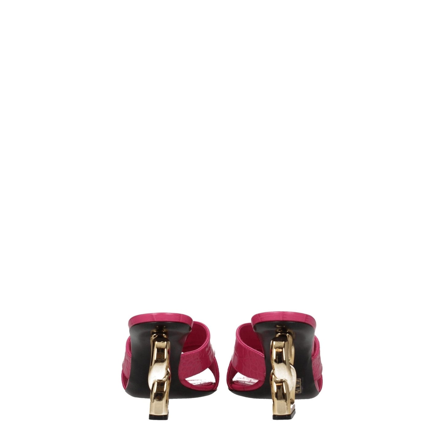 Dolce & Gabbana Pink Leather Platforms – EU37/US7 par Dolce & Gabbana | Disponible sur Sandy Store ByNet