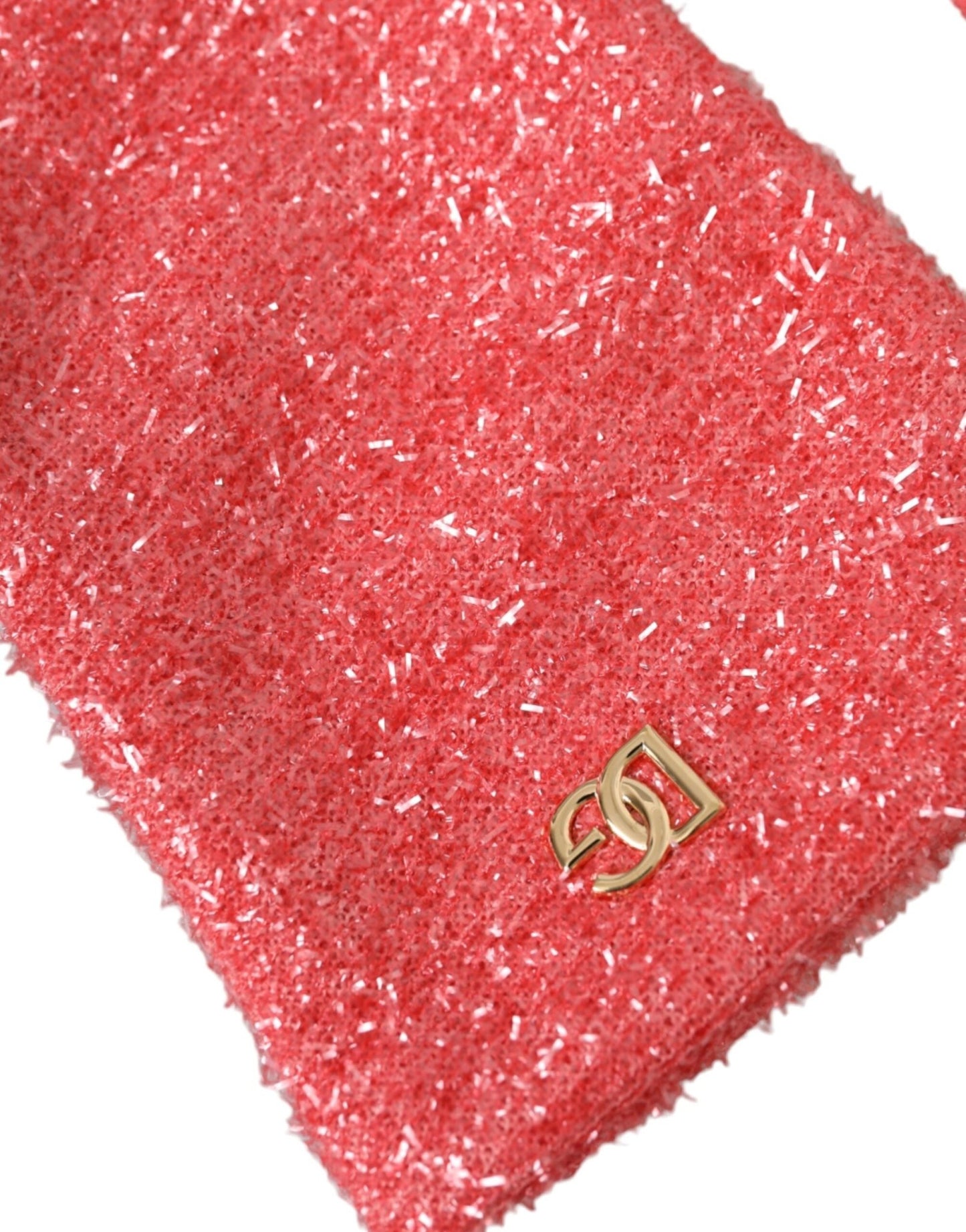 Dolce & Gabbana Pink Lurex Fantasia Mid Arm Length Gloves - Sandy Store ByNet