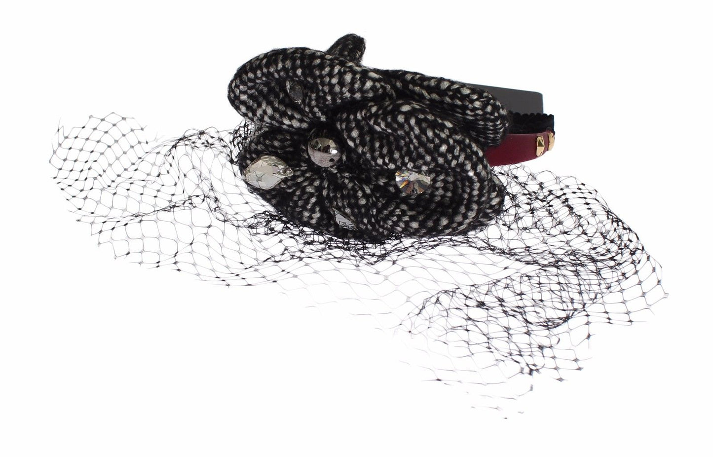 Dolce & Gabbana Pink Silk Crystal - Studded Headband - Sandy Store ByNet