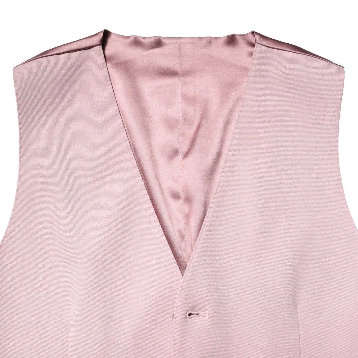 Dolce & Gabbana Pink Wool Dress Formal Men Waistcoat Vest – IT46 | S par Dolce & Gabbana | Disponible sur Sandy Store ByNet
