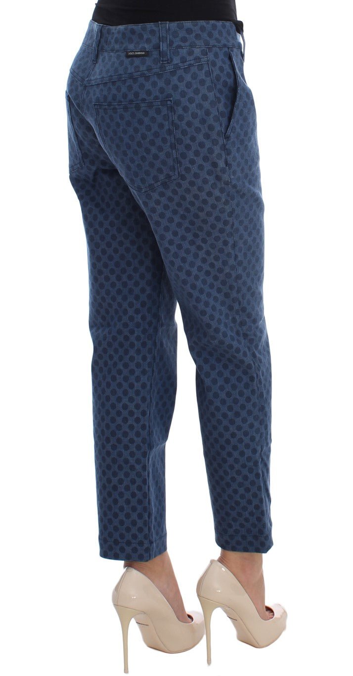 Dolce & Gabbana Polka Dotted Capri Stretch Jeans - Sandy Store ByNet