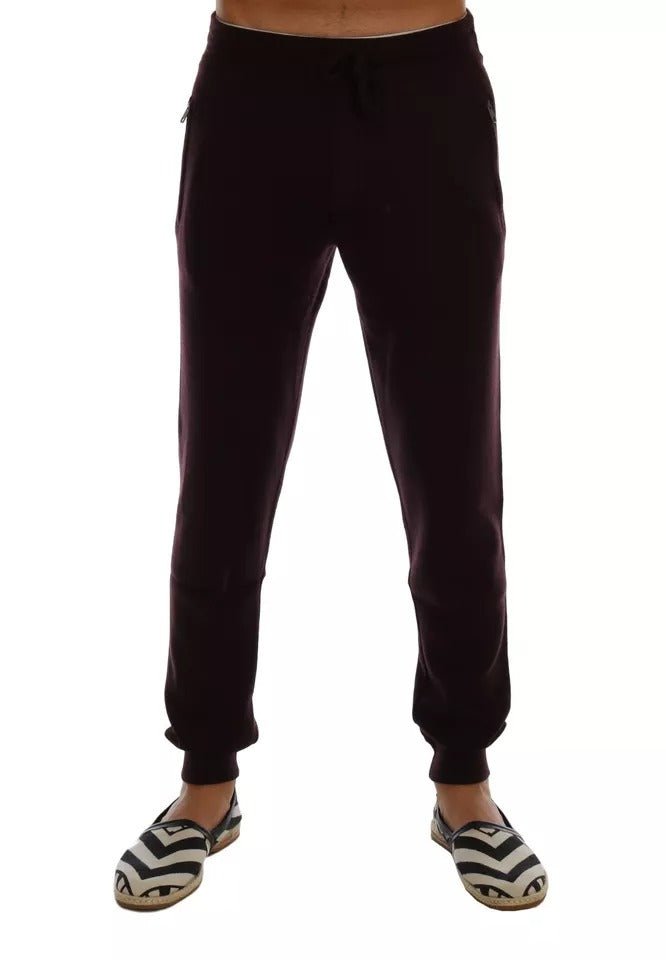 Dolce & Gabbana Purple Cashmere Gym Training Sport Pants – M par Dolce & Gabbana | Disponible sur Sandy Store ByNet