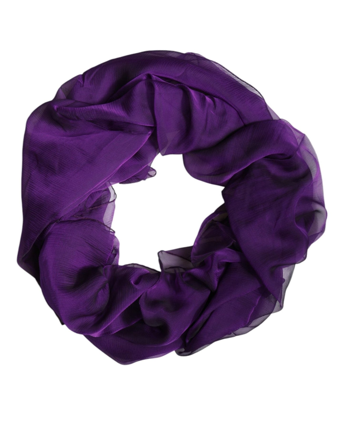 Dolce & Gabbana Purple Silk Rectangle Wrap Shawl Scarf – par Dolce & Gabbana | Disponible sur Sandy Store ByNet