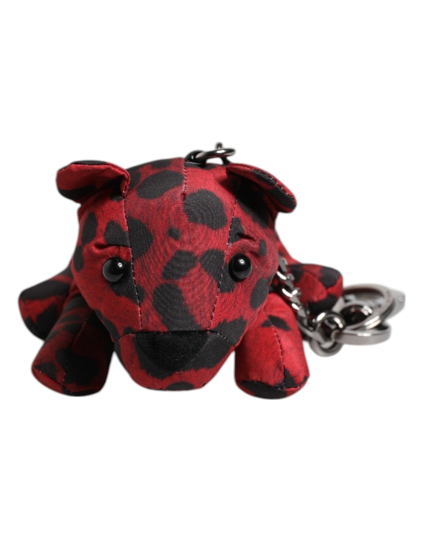 Dolce & Gabbana Red Black Polyester Animal Silhouette Keychain Keyring – par Dolce & Gabbana | Disponible sur Sandy Store ByNet