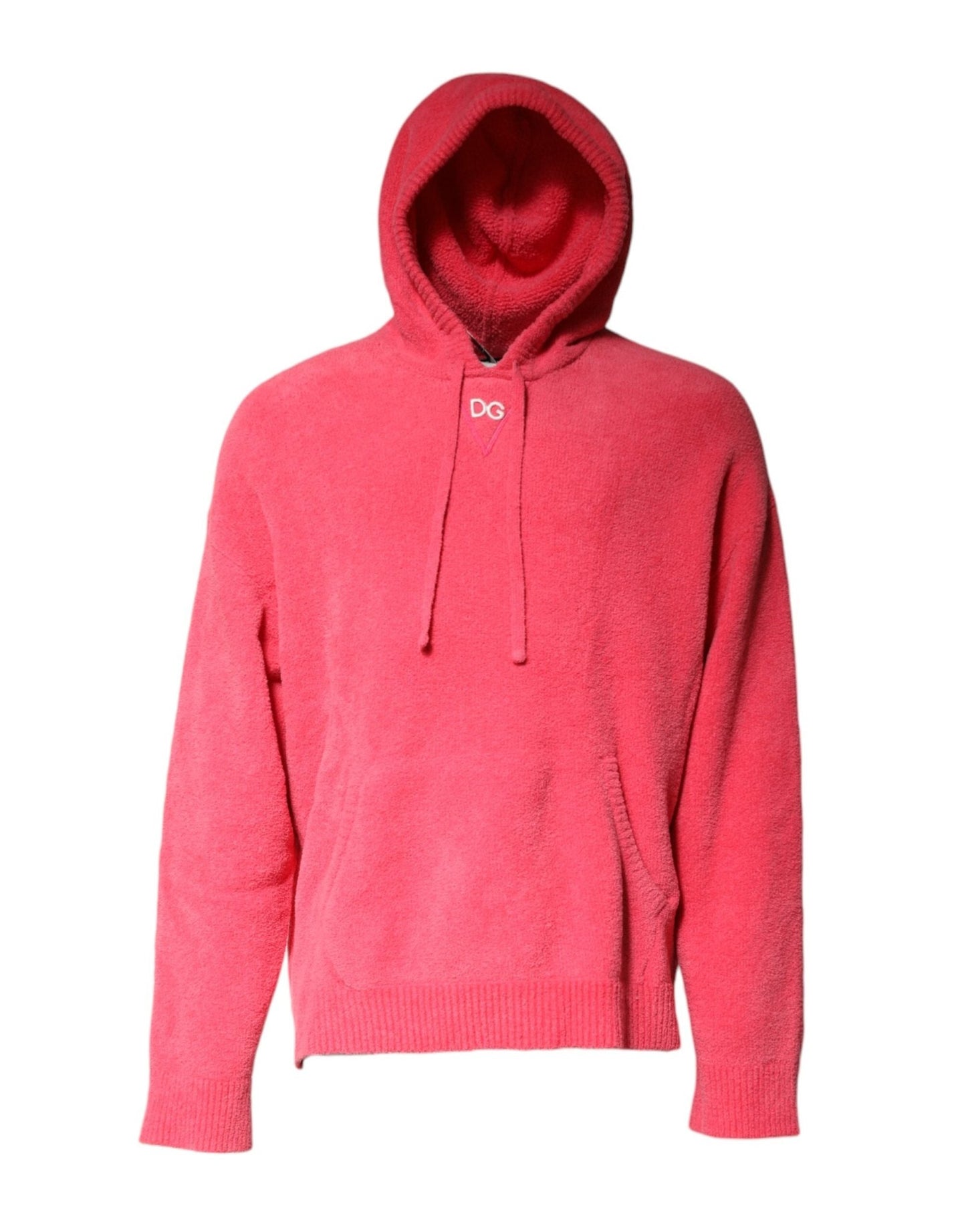 Dolce & Gabbana Red Cotton Knit Hooded Men Pullover Sweater – IT50 | L par Dolce & Gabbana | Disponible sur Sandy Store ByNet