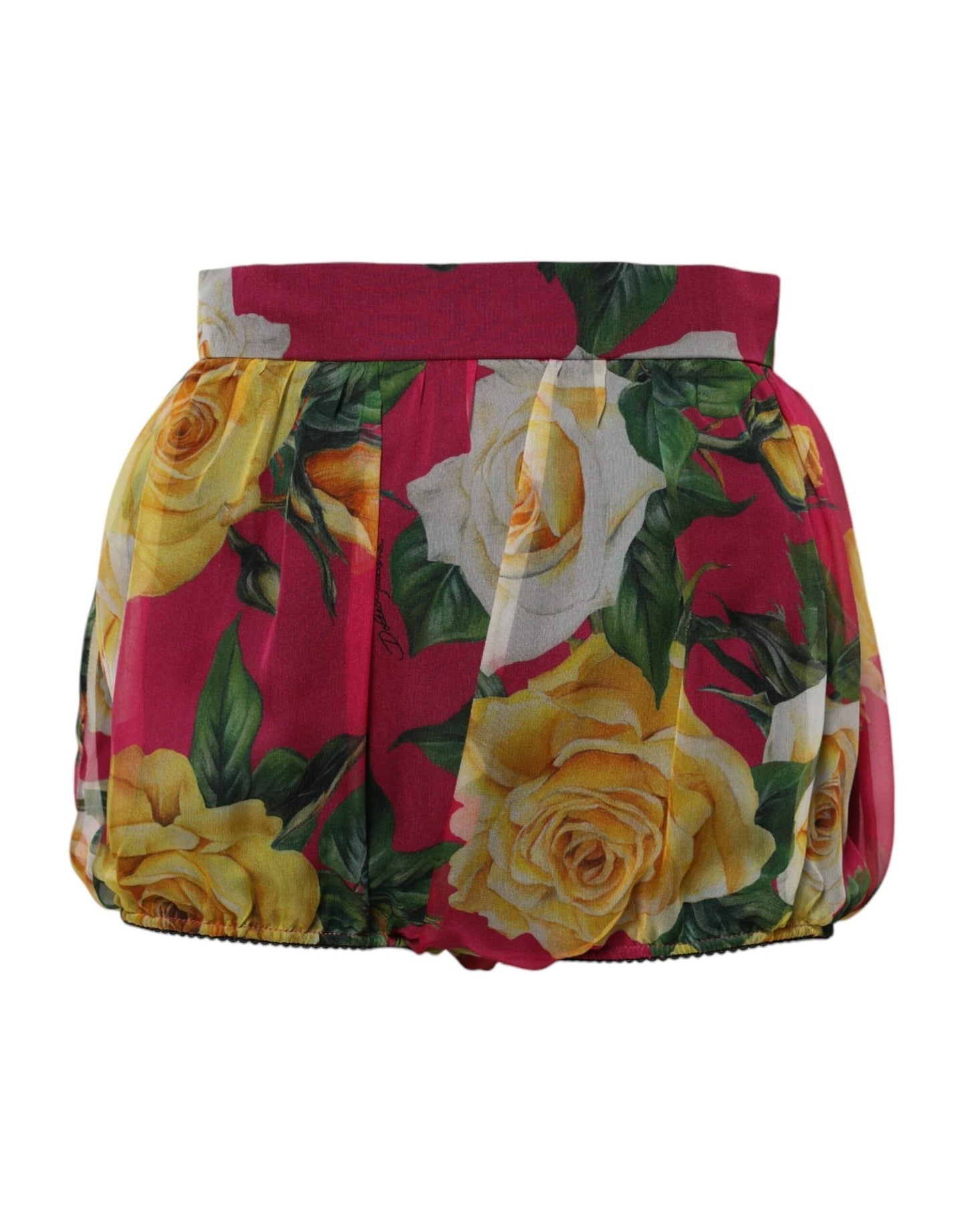 Dolce & Gabbana Red Floral High Waist Women Hot Pants Shorts – IT40|S par Dolce & Gabbana | Disponible sur Sandy Store ByNet