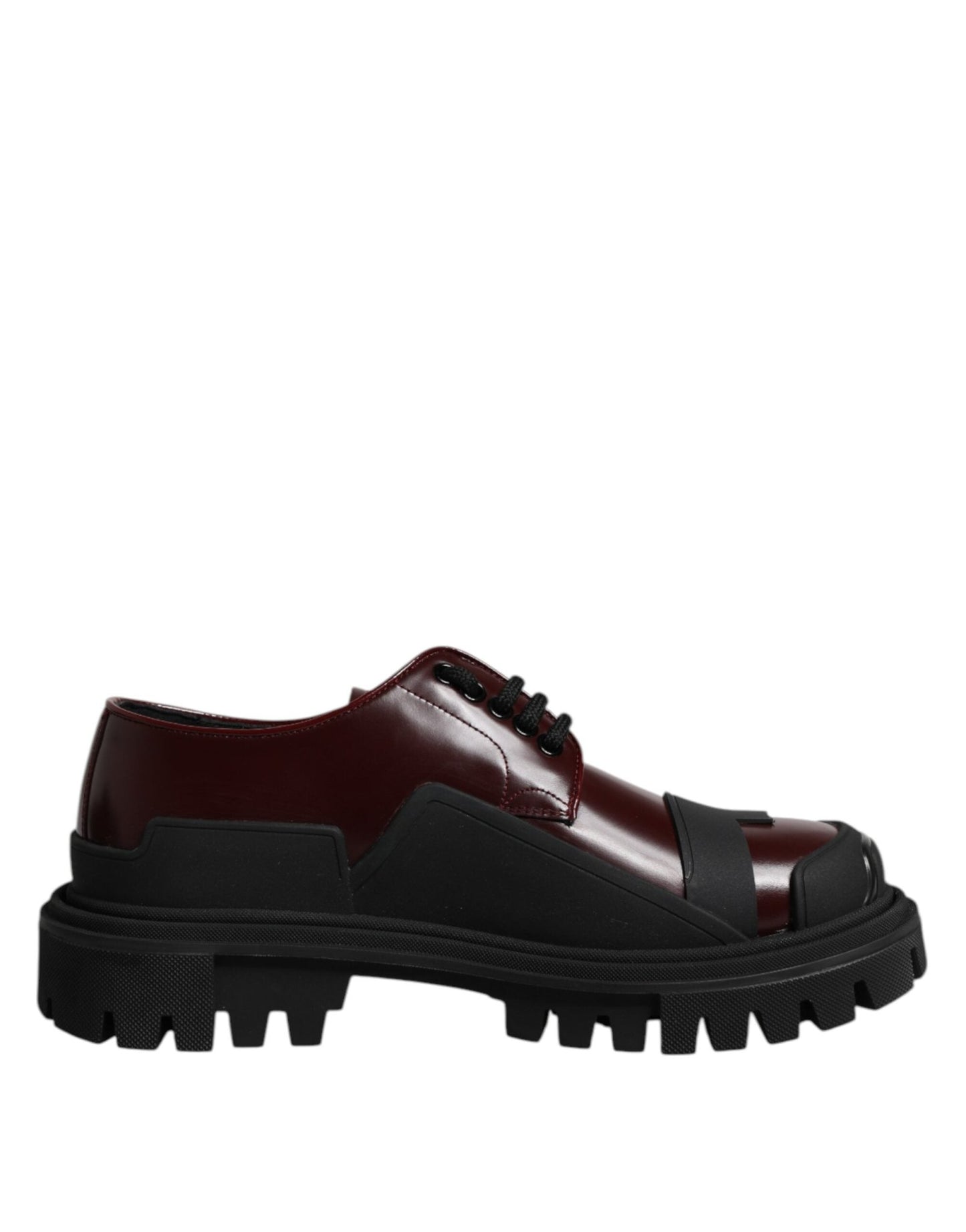 Dolce & Gabbana Red Leather Lace Up Trekking Dress Shoes – EU39/US6 par Dolce & Gabbana | Disponible sur Sandy Store ByNet